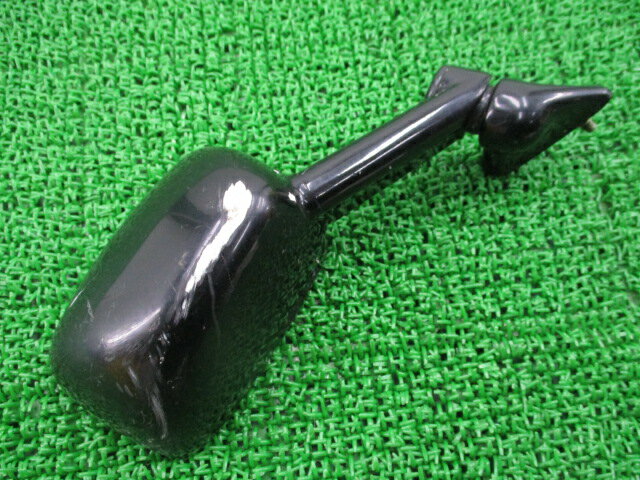 ZZ-R400 ミラー 右 黒 カワサキ 純正 バイク 部品 ZX400K 割れ欠けなし ペイント素材に 車検 Genuine ..