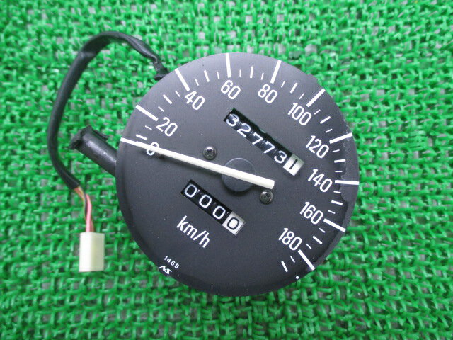 ゼファー750 スピードメーター 1465 カワサキ 純正 バイク 部品 ZR750C ZEPHYR 断線無し 修復素材に 車検 Genuine 【中古】 kT