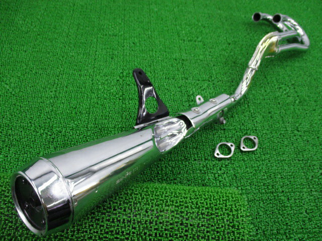 シルクロード マフラー ホンダ 純正 バイク 部品 CT250S コンディション良好 フランジ付き 車検 Genuin..