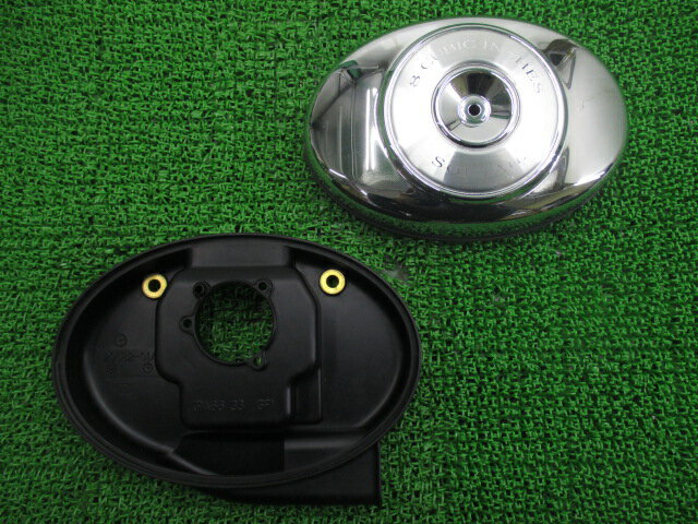 FXST1450エアクリーナーボックスハーレー純正バイク部品ソフテイルそのまま使える修復素材にノーマル戻しに車検Genuine【中古】