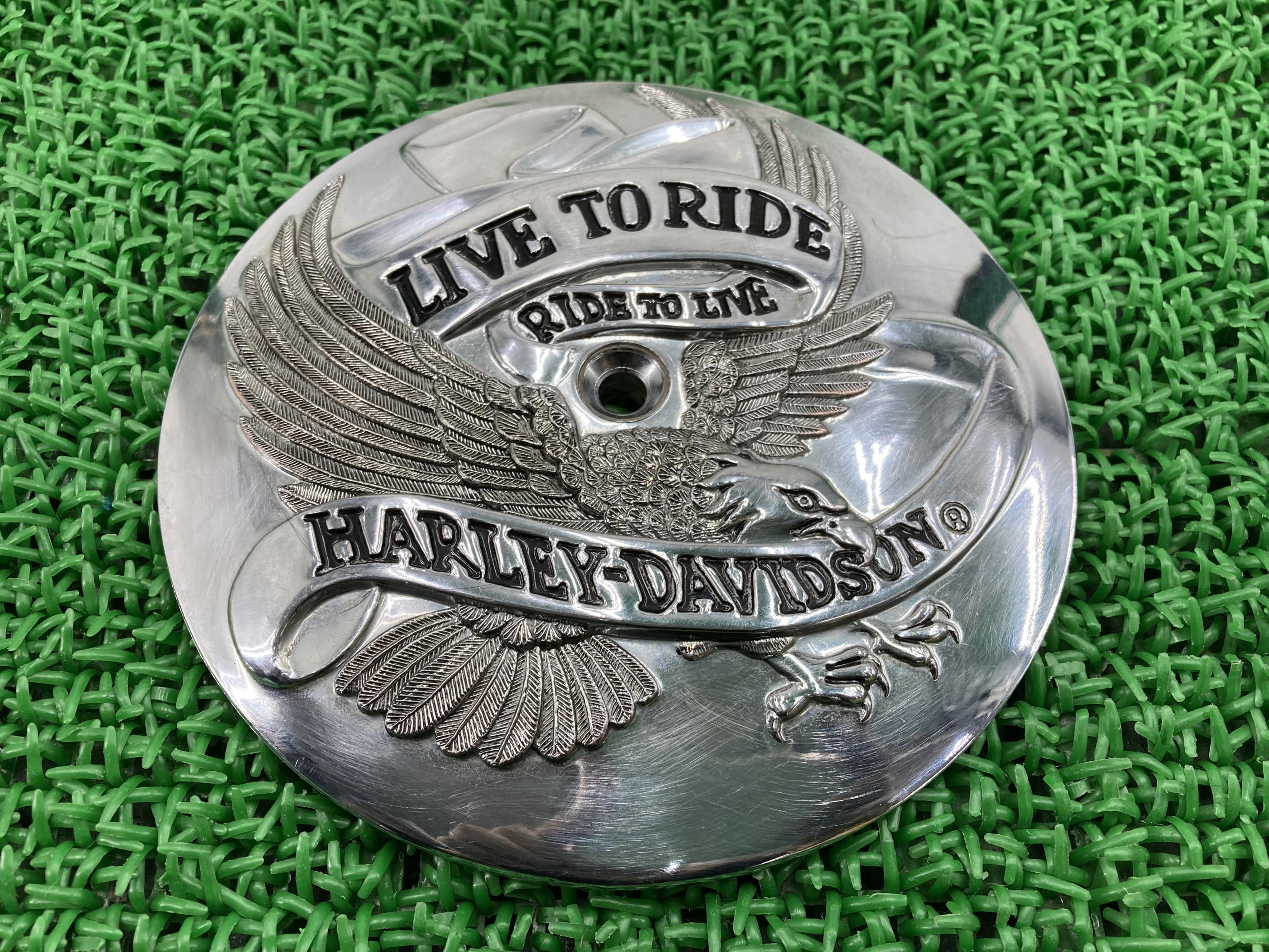 FLSTS1340エアクリーナートリムハーレー純正バイク部品1997年式外し1HD1BRL1XVY017***イーグルアイアンエボEVO車検Genuine【中古】