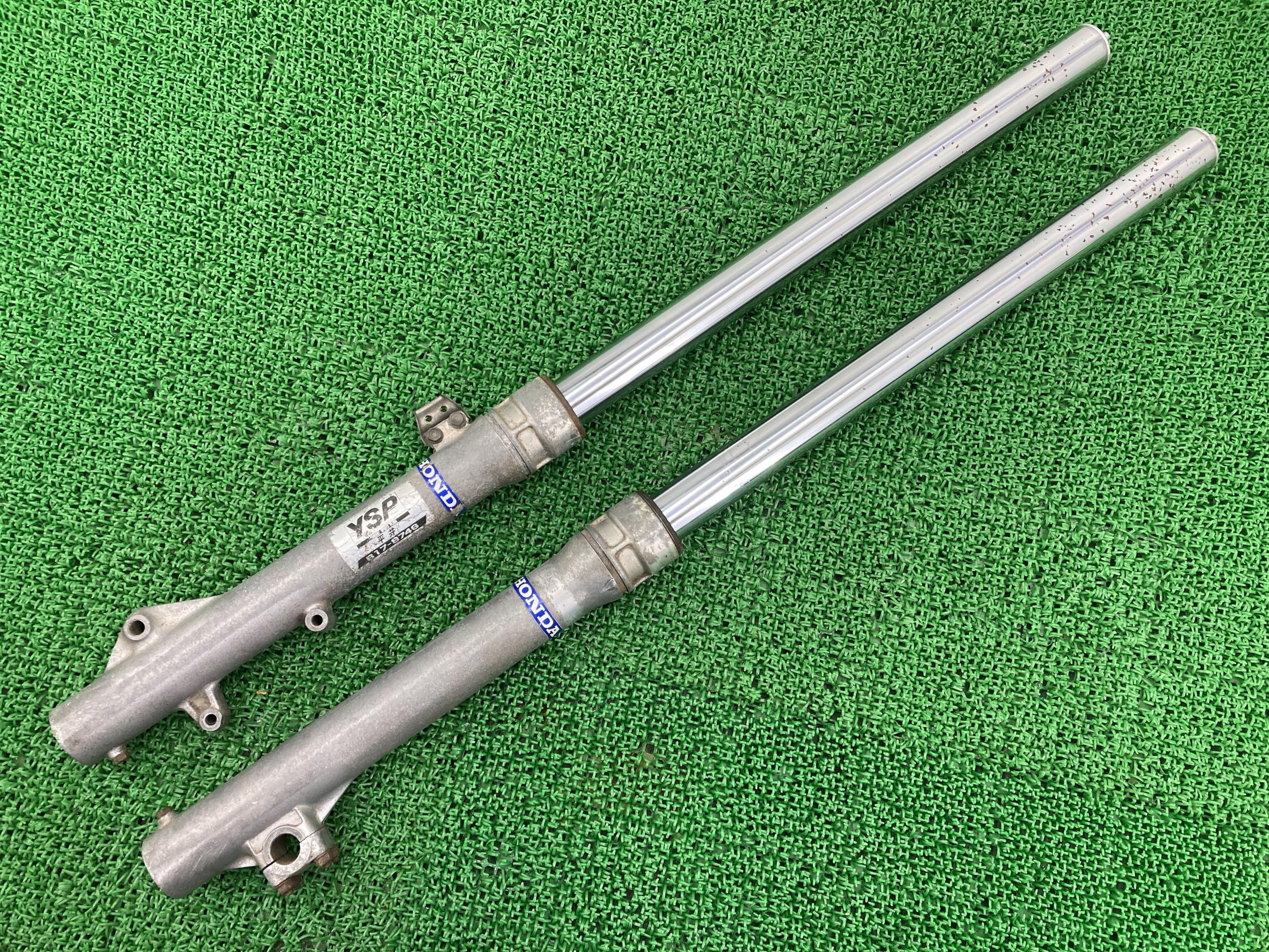 XLR250R フロントフォーク 左右 ホンダ 純正 バイク 部品 MD22 コケキズ無し 曲がり無し 修復素材に 車検 Genuine 【中古】