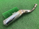ジェベル250 サイレンサーマフラー スズキ 純正 バイク 部品 SJ45A コケキズ無し 品薄 希少品 車検 Genuine 【中古】