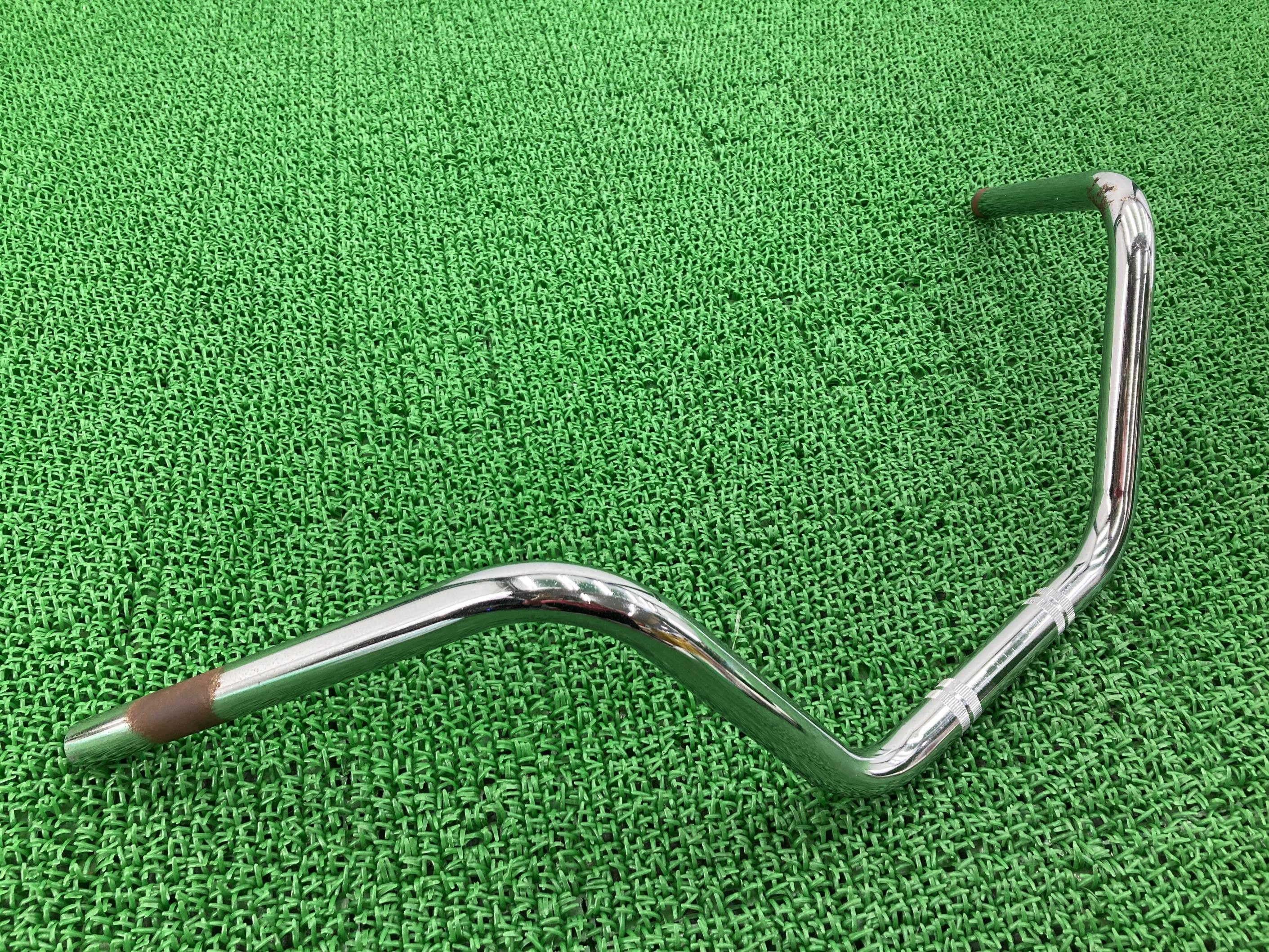 ドラッグスター250ハンドルヤマハ純正バイク部品VG02Jノーマルハンドル曲がりなし車検Genuine【中古】