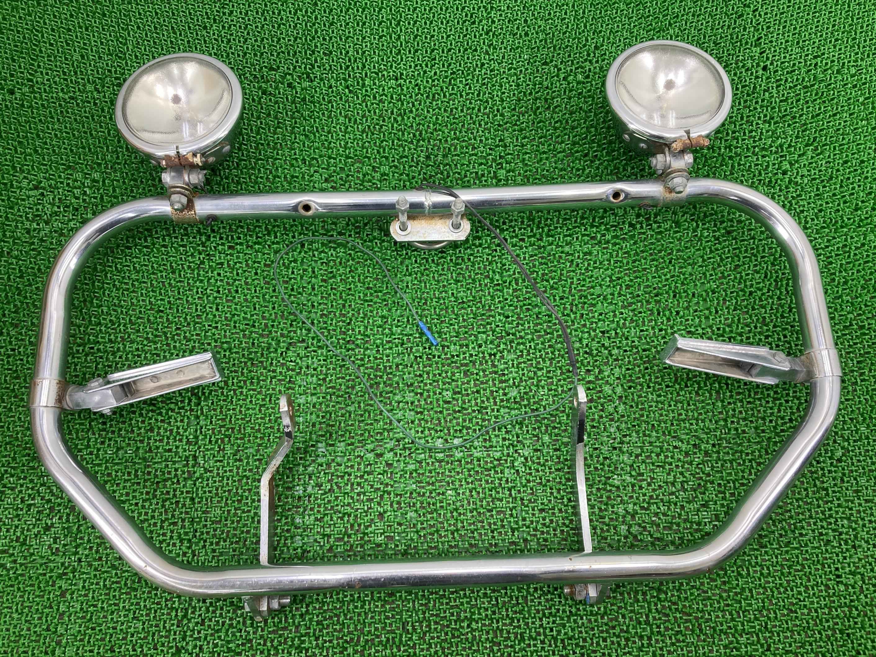 CB350FOUR エンジンガード CB350F-1018*** ホンダ 純正 バイク 部品 CB350F 修復素材やペイント素材に ..