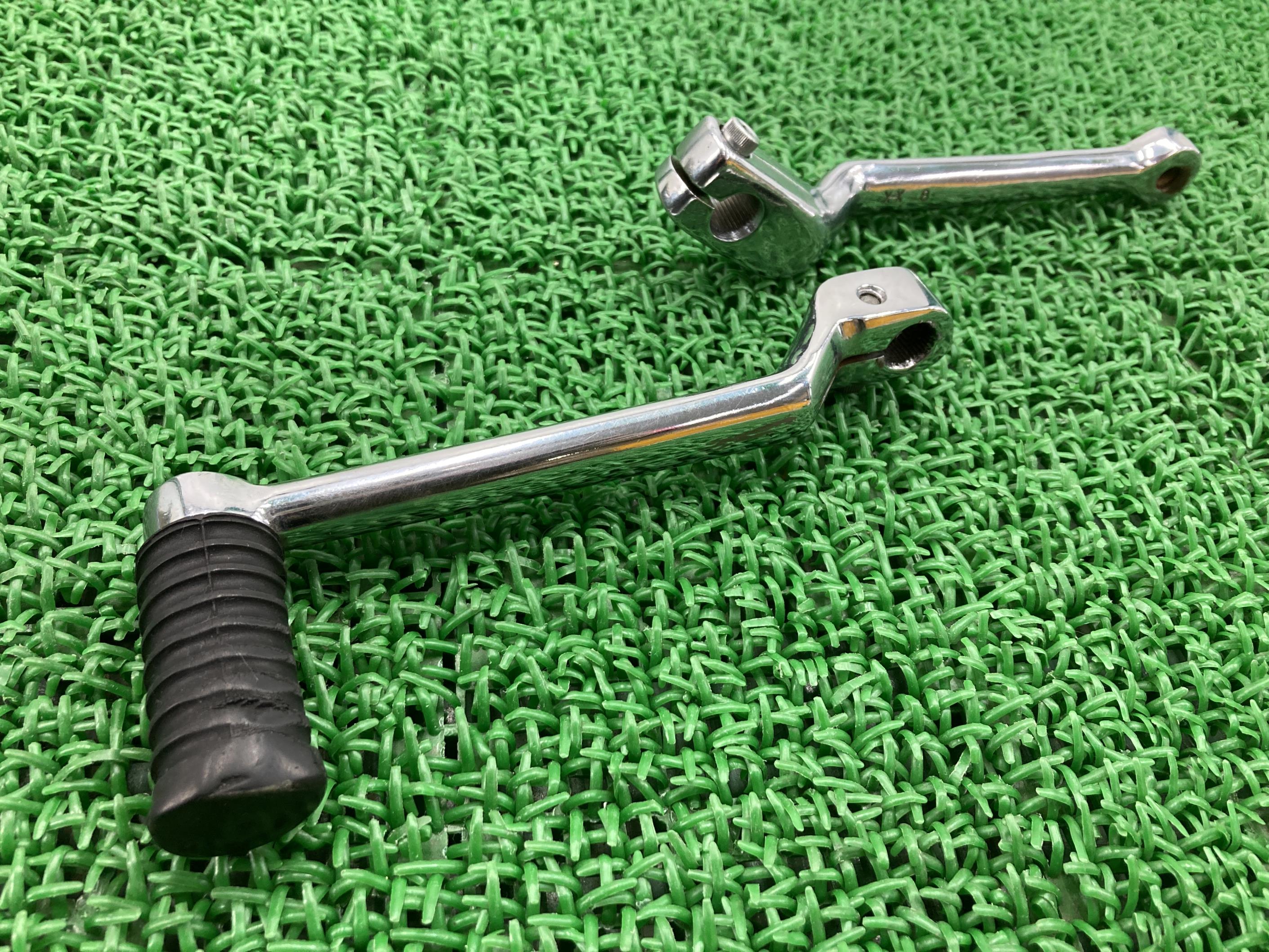 ハーレーシフトレバー社外バイク部品ソフテイルダイナスポーツスターツーリングクロームシーソーペダル【中古】