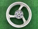 TZR250 リアホイール 白 ヤマハ 純正 バイク 部品 1KT FZR250 RZ250R SRX250にも 曲がり無し 車検 Genuine 【中古】