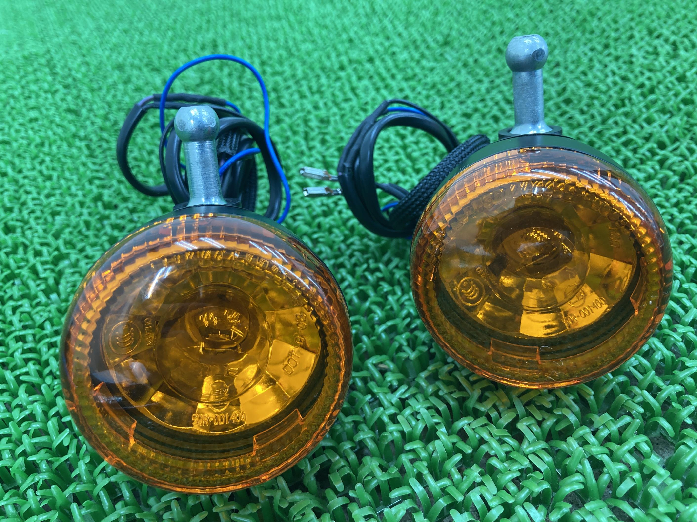 XL883N フロントウインカー 左右 001400 ハーレー 純正 バイク 部品 アイアン コンディション良好 割れ..