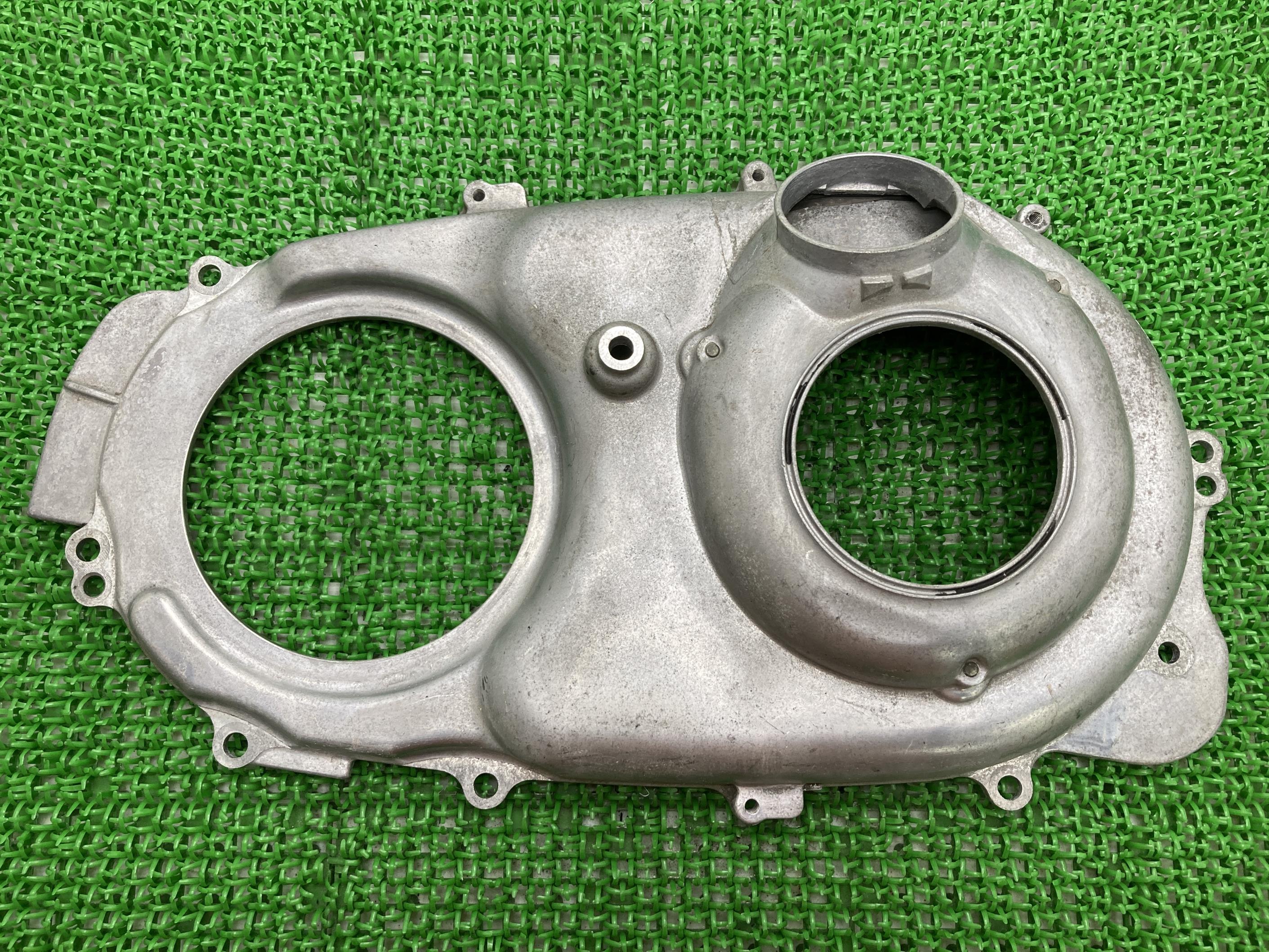 T-MAX エンジンカバー ヤマハ 純正 バイク 部品 SJ01 プーリーカバー クランクカバー 割れ欠け無し 修..