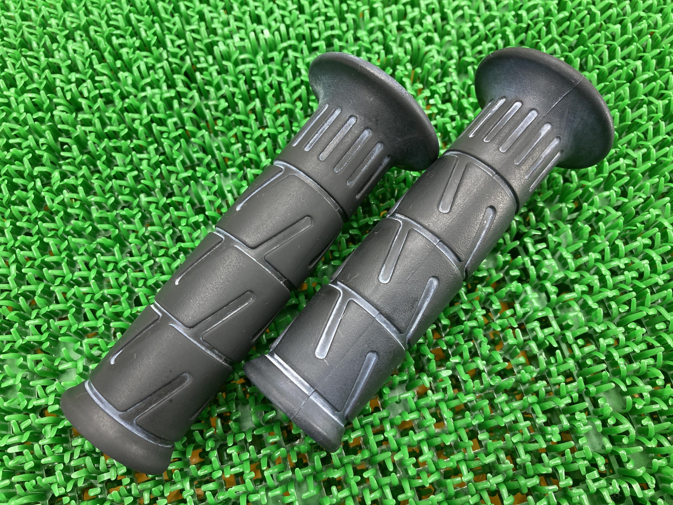 NINJA400ハンドルグリップ左右カワサキ純正バイク部品EX400Eニンジャ400破れ無し品薄希少品車検Genuine【中古】 12