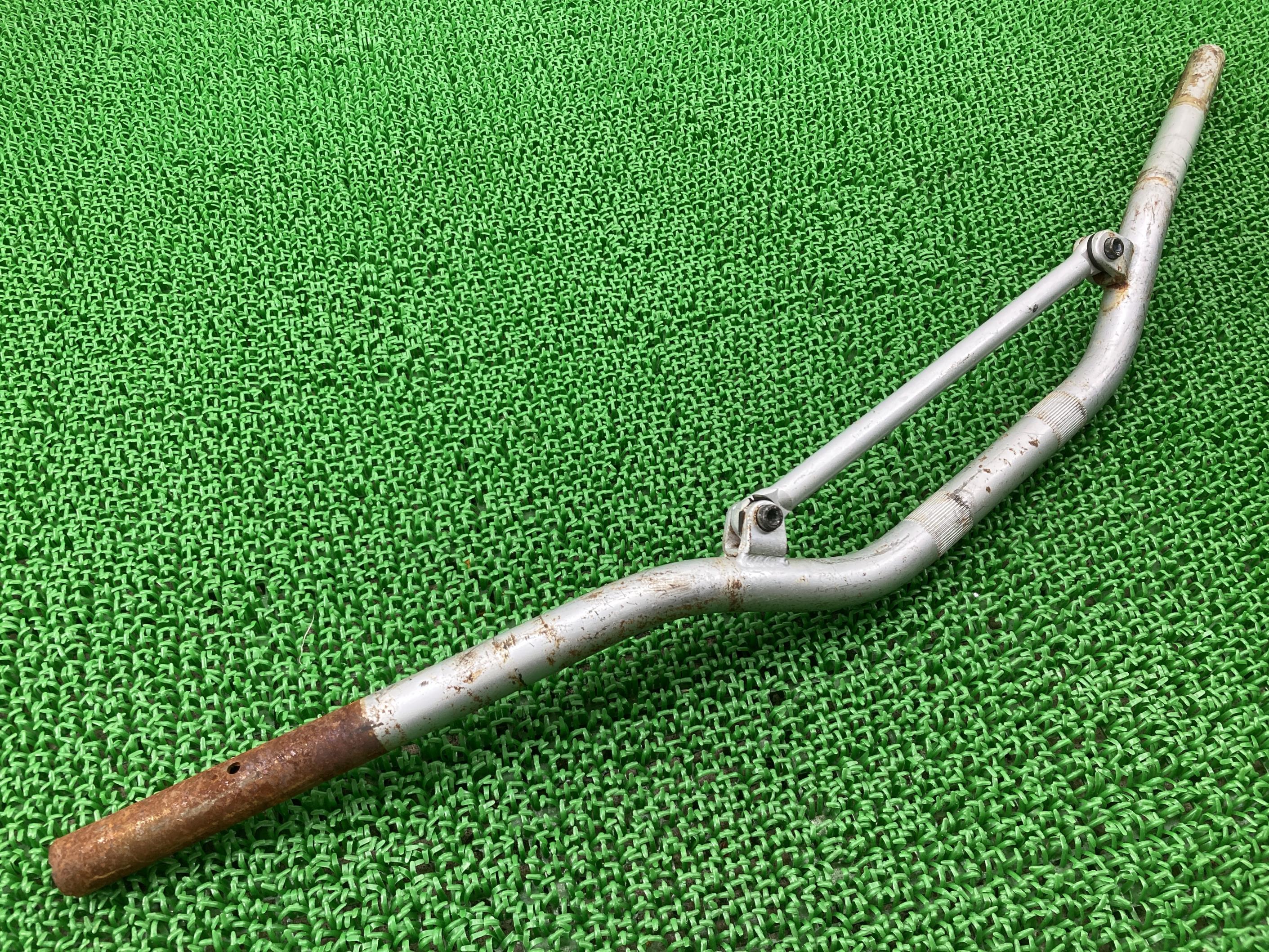 KDX220SRハンドルカワサキ純正バイク部品DX220B幅790mmノーマルブレースバー曲がり無し品薄希少品車検Genuine【中古】 17