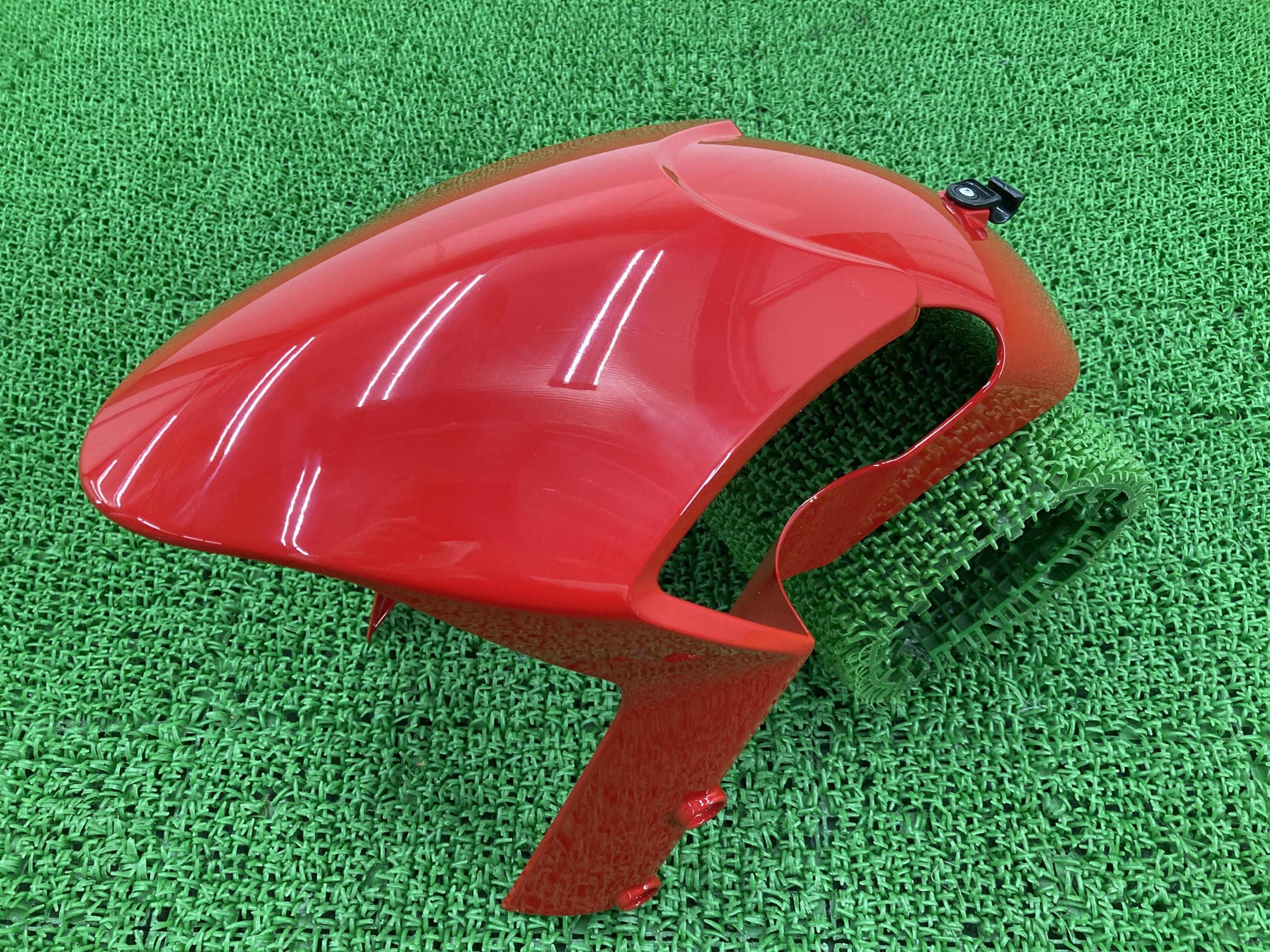 モンスター696 フロントフェンダー 赤 ドゥカティ 純正 バイク 部品 11年～13年 M769 ABS EVO M1100EVOにも 車検 Genuine 【中古】