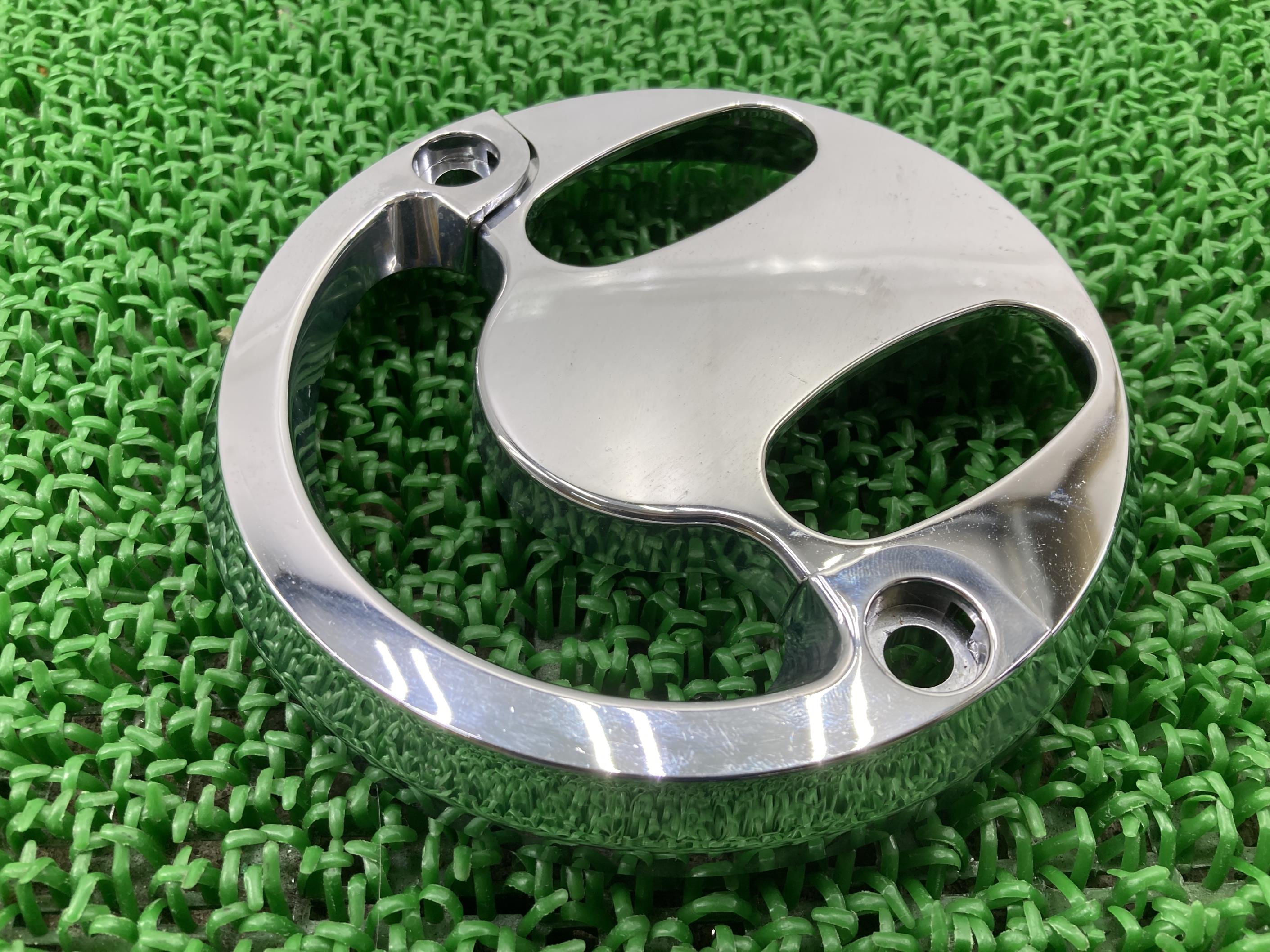 フォルツァ ハンドルポストカバー ホンダ 純正 バイク 部品 MF08 ノーマルメッキ コンディション良好 割れ欠け無し 品薄 車検 Genuine 【中古】 ...