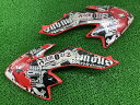 CRF50F シュラウド 左右 赤 ホンダ 純正 バイク 部品 AE03 ペイント素材に 割れ欠け無し 品薄 希少品 車検 Genuine 【中古】