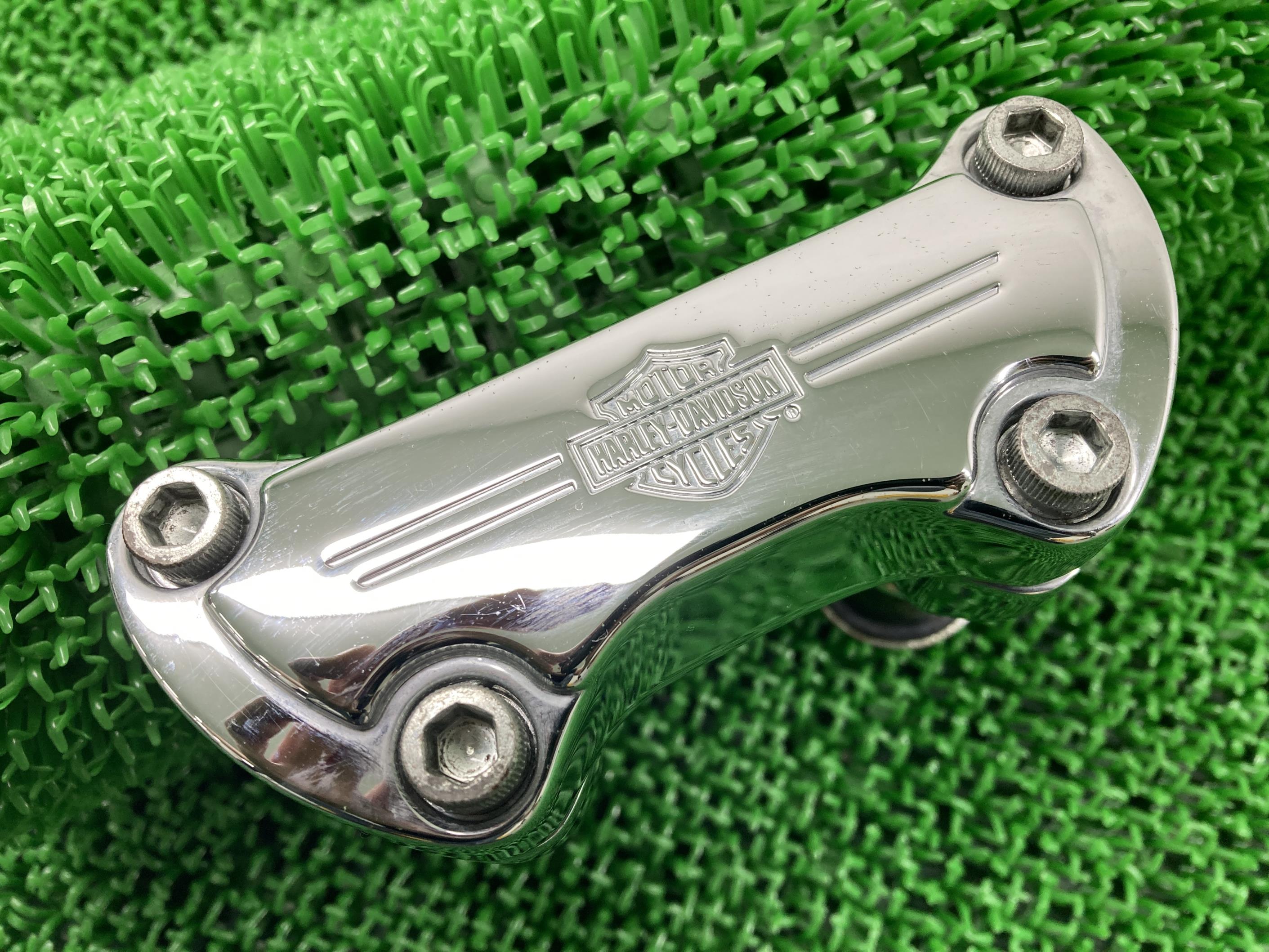 FLSTC1340 ハンドルポスト ハーレー 純正 バイク 部品 ヘリテイジソフテイルクラシック エボ コンディション良好 ハンドルクランプ 車検 Genuin...