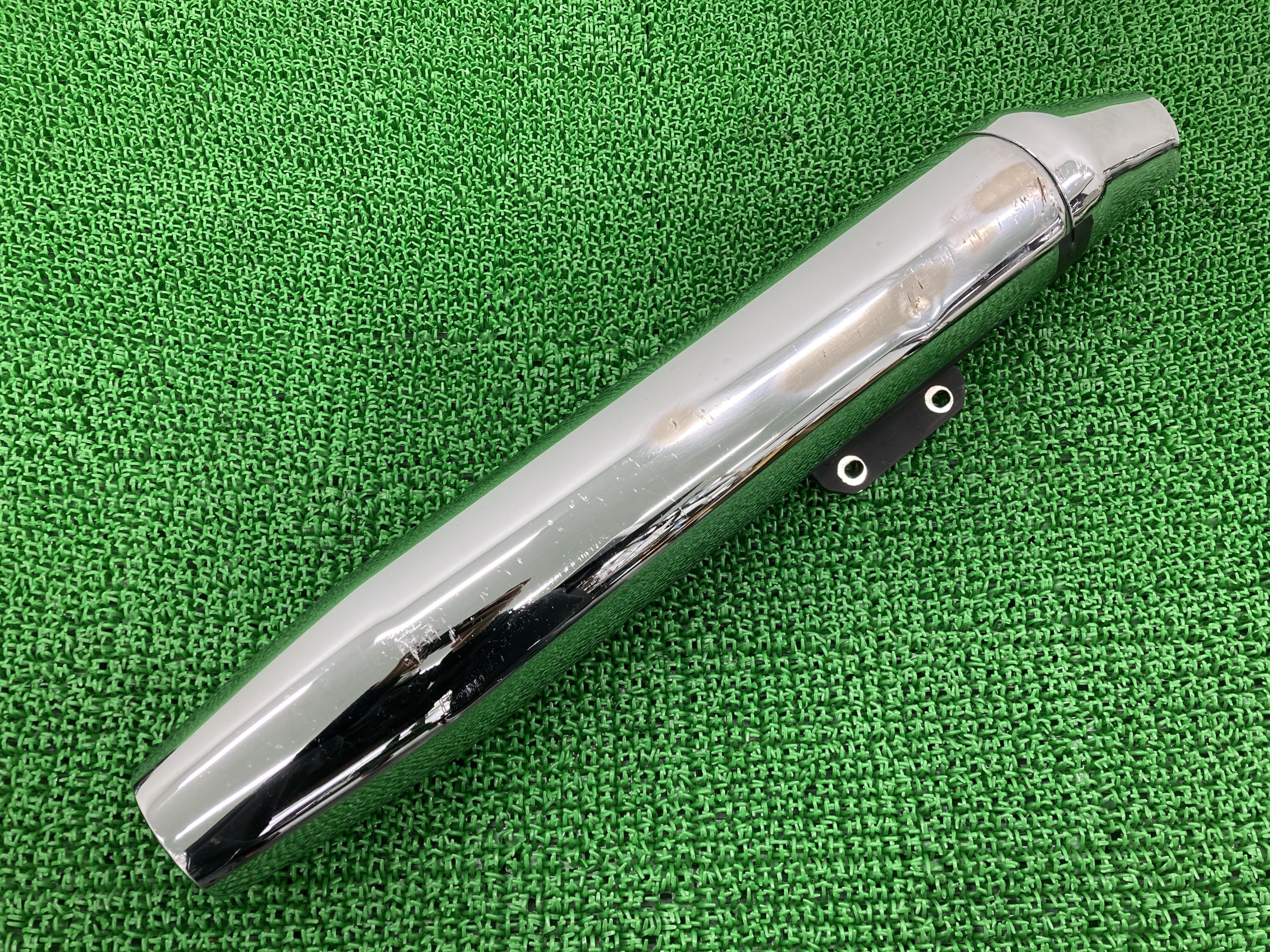 ドラッグスター250 サイレンサーマフラー ヤマハ 純正 バイク 部品 VG05J XVS250 DragStar250 機能的問題なし 品薄 車検 Genuine 【中古】