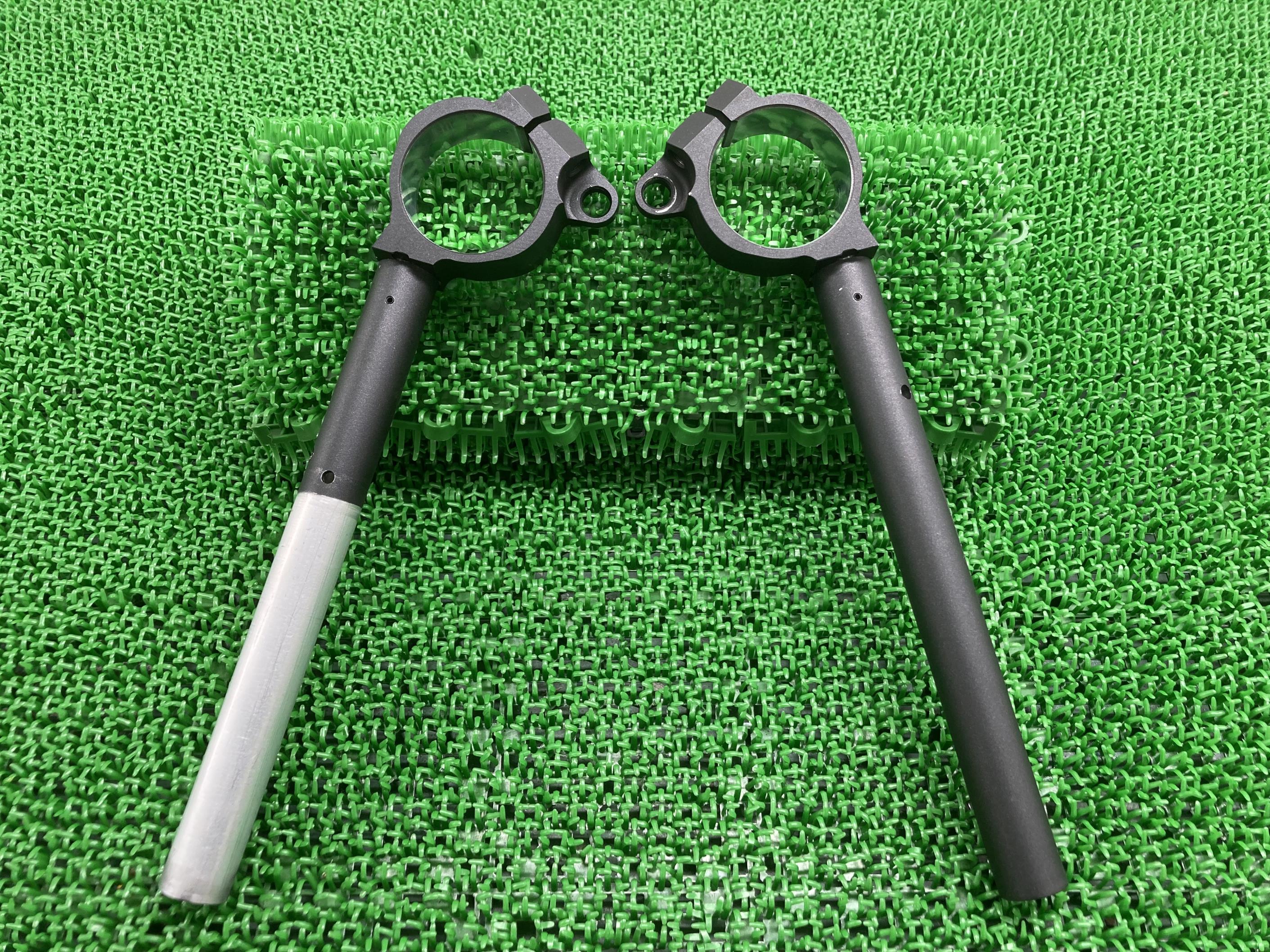 NINJA-H2セパレートハンドル左右カワサキ純正バイク部品2016年式外しJKAZXT00NNA003***セパハン50φ曲がり無し品薄車検Genuine【中...