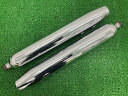 FLH1340 サイレンサーマフラー ハーレー 純正 バイク 部品 65538-85 65539-86 コケキズ無し 凹み無し 品薄 車検 Genuine 【中...