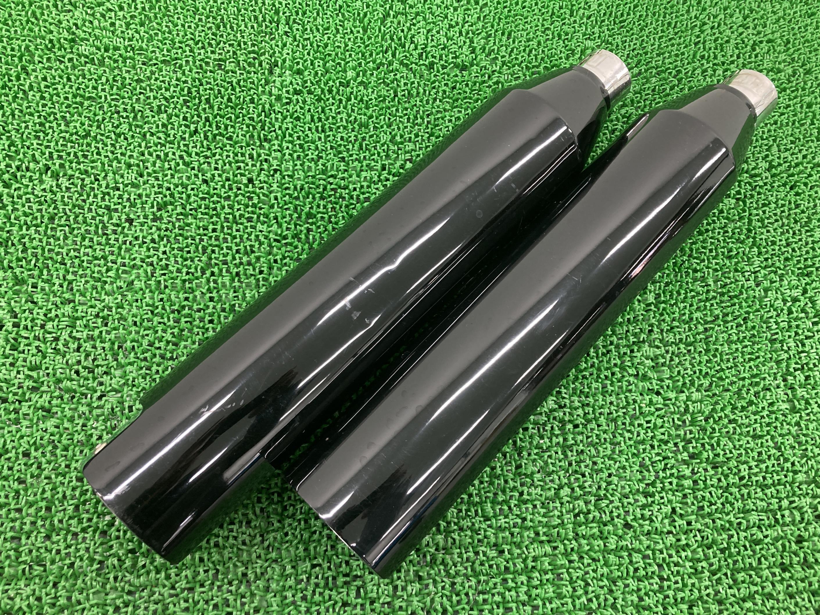 FXSB1580 サイレンサーマフラー ハーレー 純正 バイク 部品 ソフテイル 13-17年ブレイクアウト コケキズ無し 希少品 車検 Genuine 【中古】 50