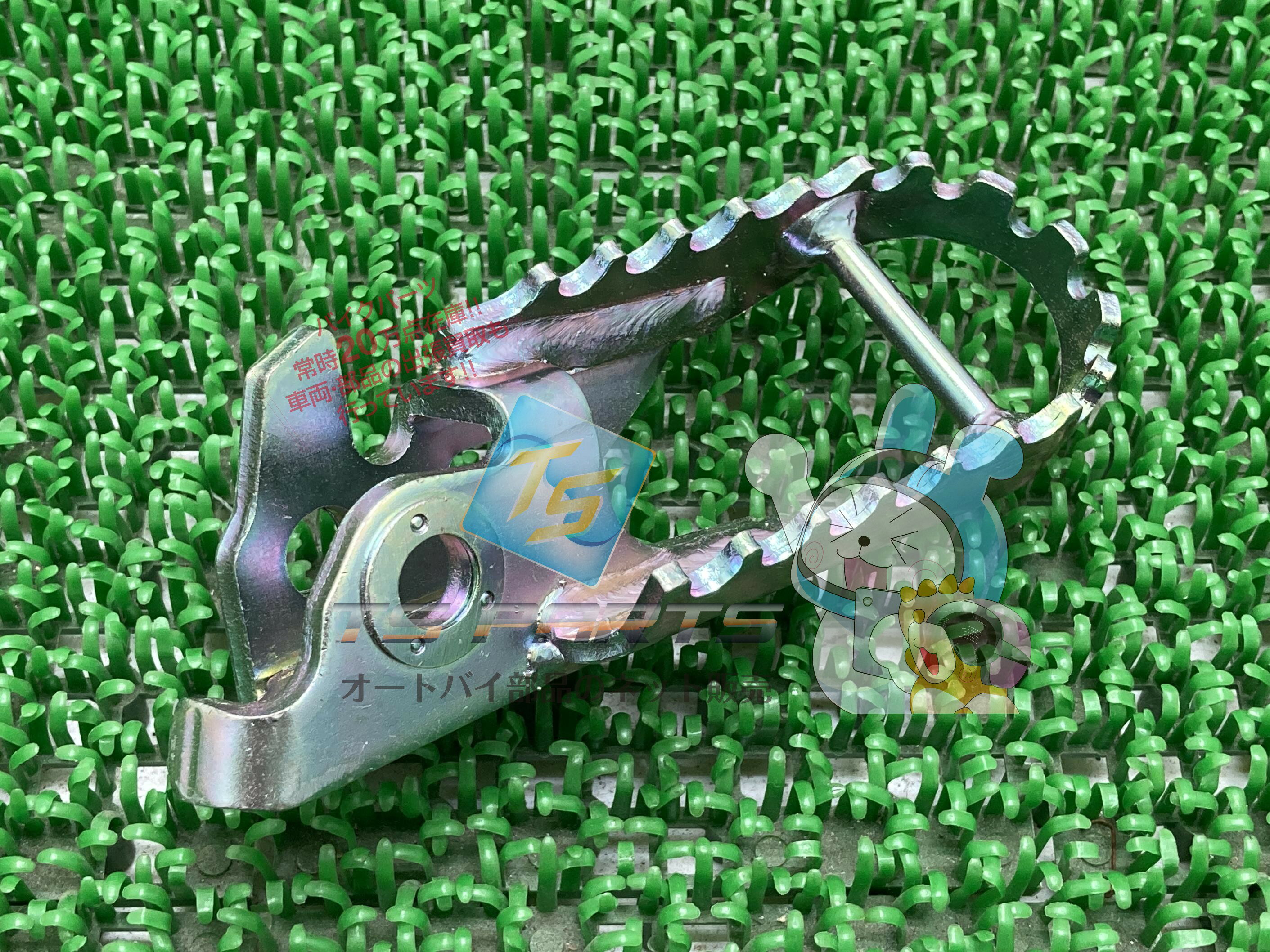 CRF250L ステップペグ 左 在庫有 即納 ホンダ 純正 新品 バイク 部品 CRF250R 在庫有り 即納可 車検 Genuine 90