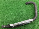 GB350 エキパイマフラー 黒 ホンダ 純正 バイク 部品 NC59 ヒートガード コケキズ無し 品薄 希少品 車検 Genuine 【中古】