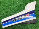 VF400F サイドカバー 右 白/青 ホンダ 純正 バイク 部品 NC13 当時物 割れ欠け無し 品薄 希少品 車検 Genuine 【中古】