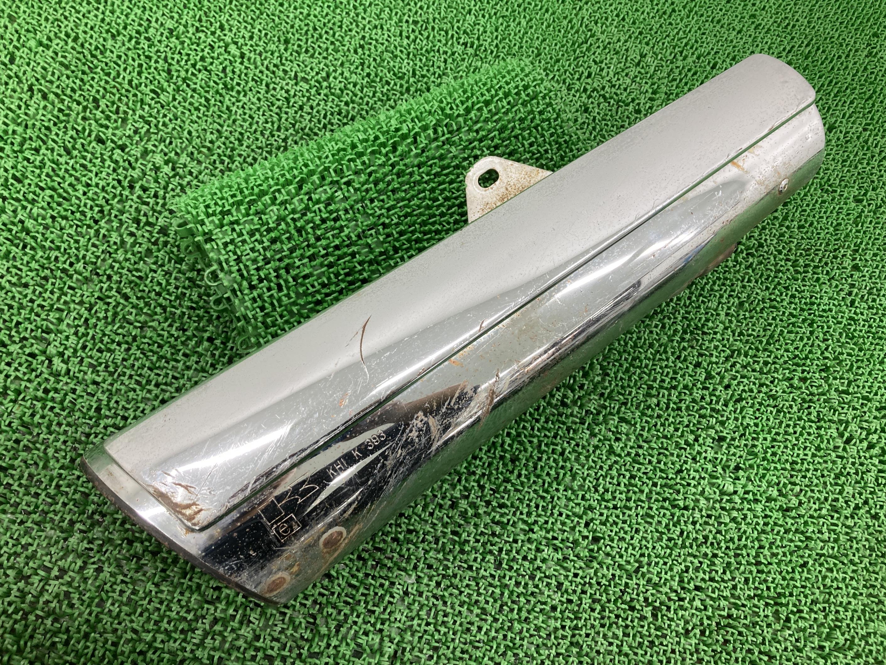 エリミネーター250V サイレンサーマフラー カワサキ 純正 バイク 部品 VN250A ELIMINATOR250V 修復素材に 品薄 希少品 車検 Genuine 【中古】