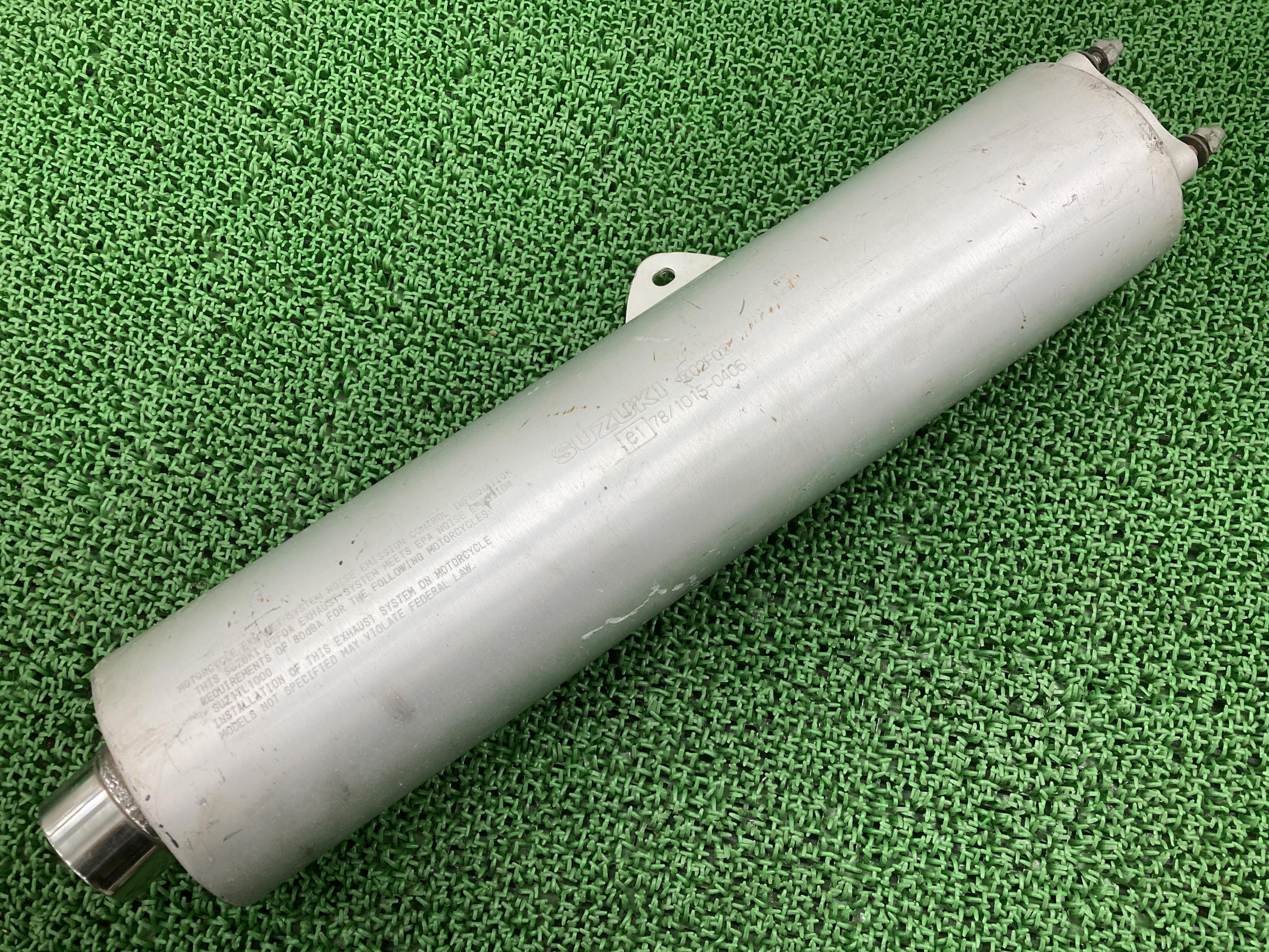 TL1000R サイレンサーマフラー 右 スズキ 純正 バイク 部品 VT51A 逆車 コケキズ無し 品薄 希少品 車検 Genuine 【中古】 57