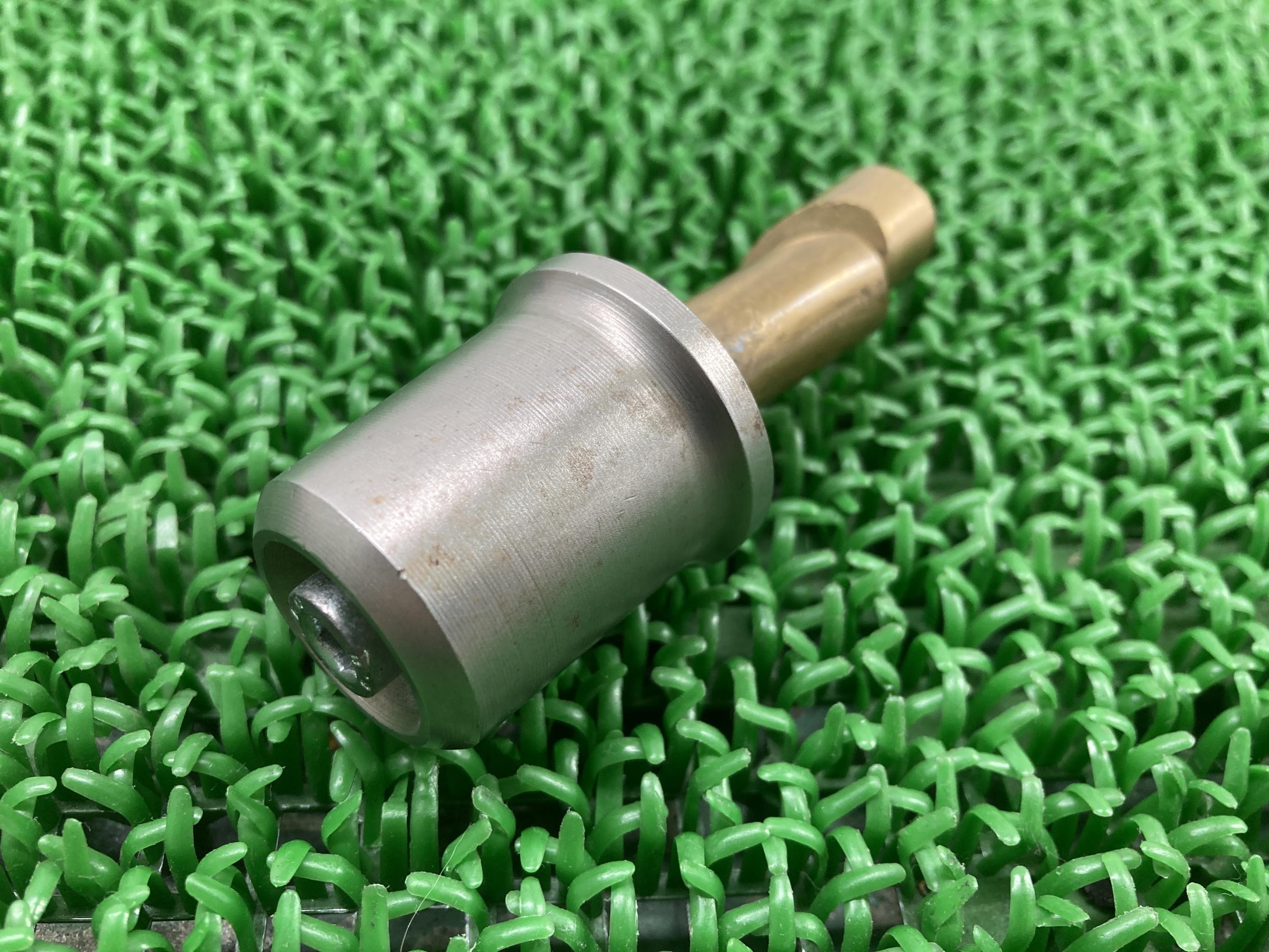 ハイパーモタードハンドルバーエンド片側ドゥカティ純正バイク部品割れ欠け無し品薄希少品ハンドルウェイト車検Genuine【中古】 47