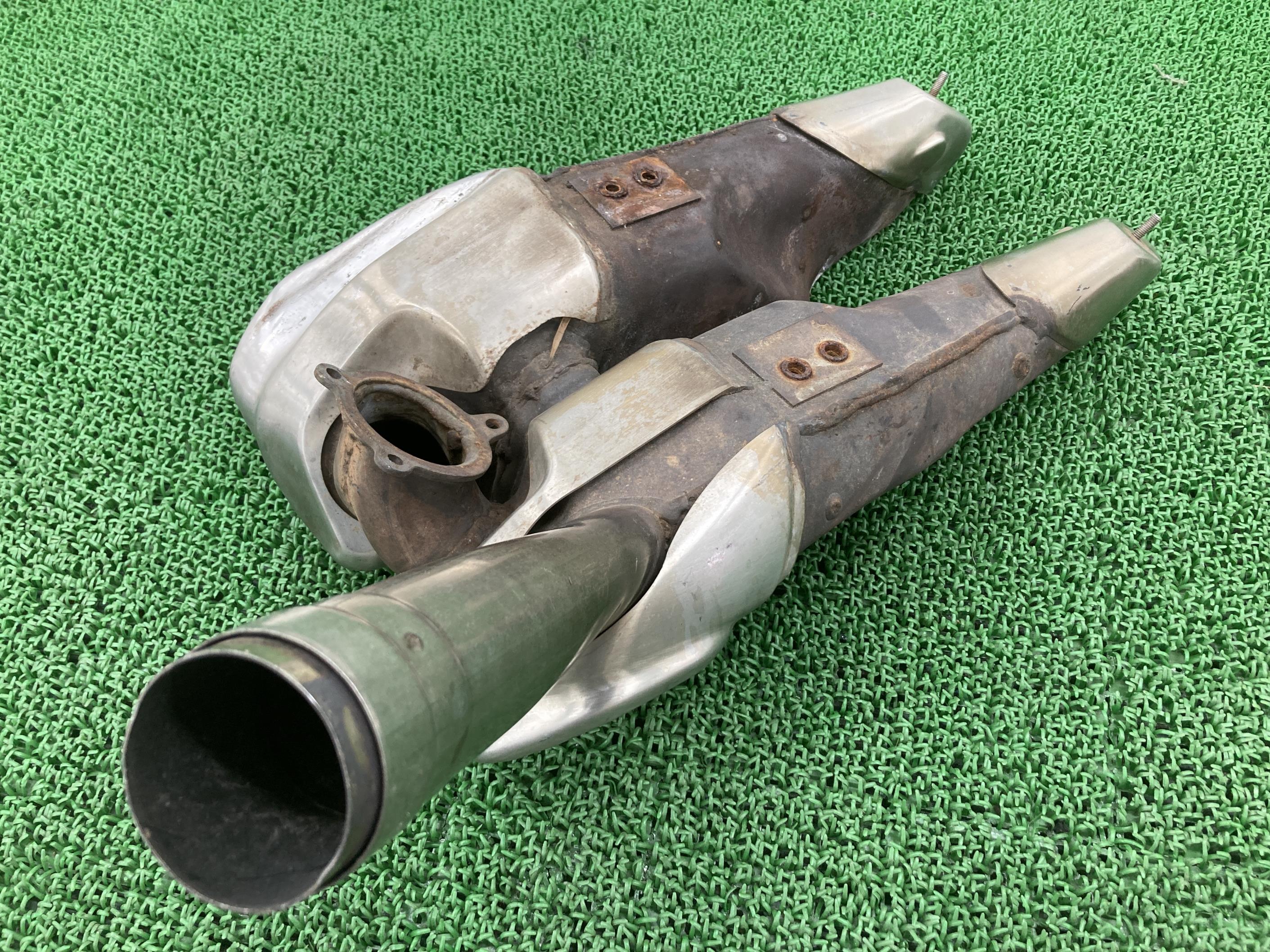 1199パニガーレSエキパイマフラードゥカティ純正バイク部品1199PanigaleS触媒カスタム素材にコケキズ無し品薄車検Genuine【中古】 60