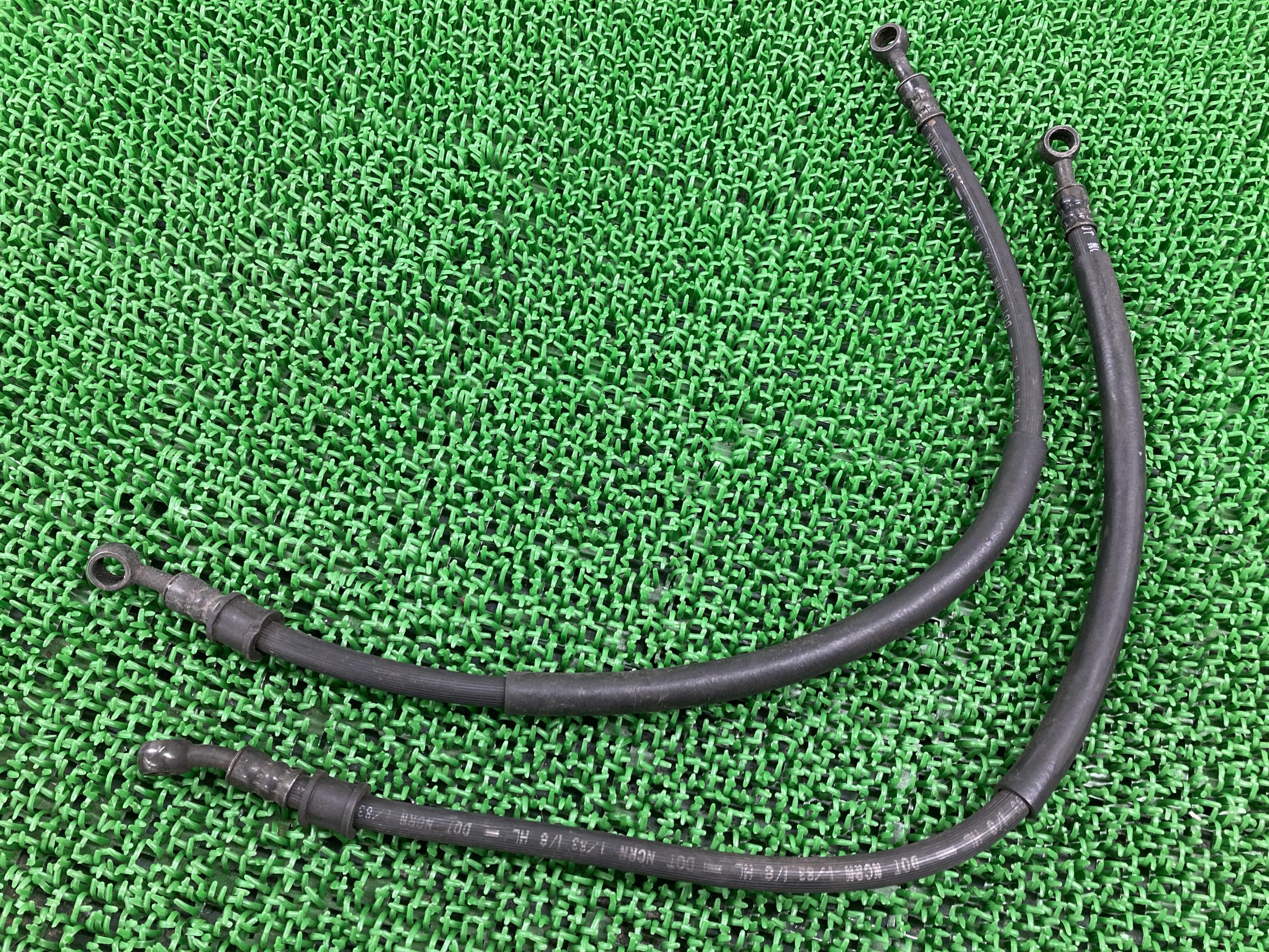 CB1100Fフロントブレーキホース左右ホンダ純正バイク部品SC11破れ無し品薄希少品車検Genuine【中古】 28