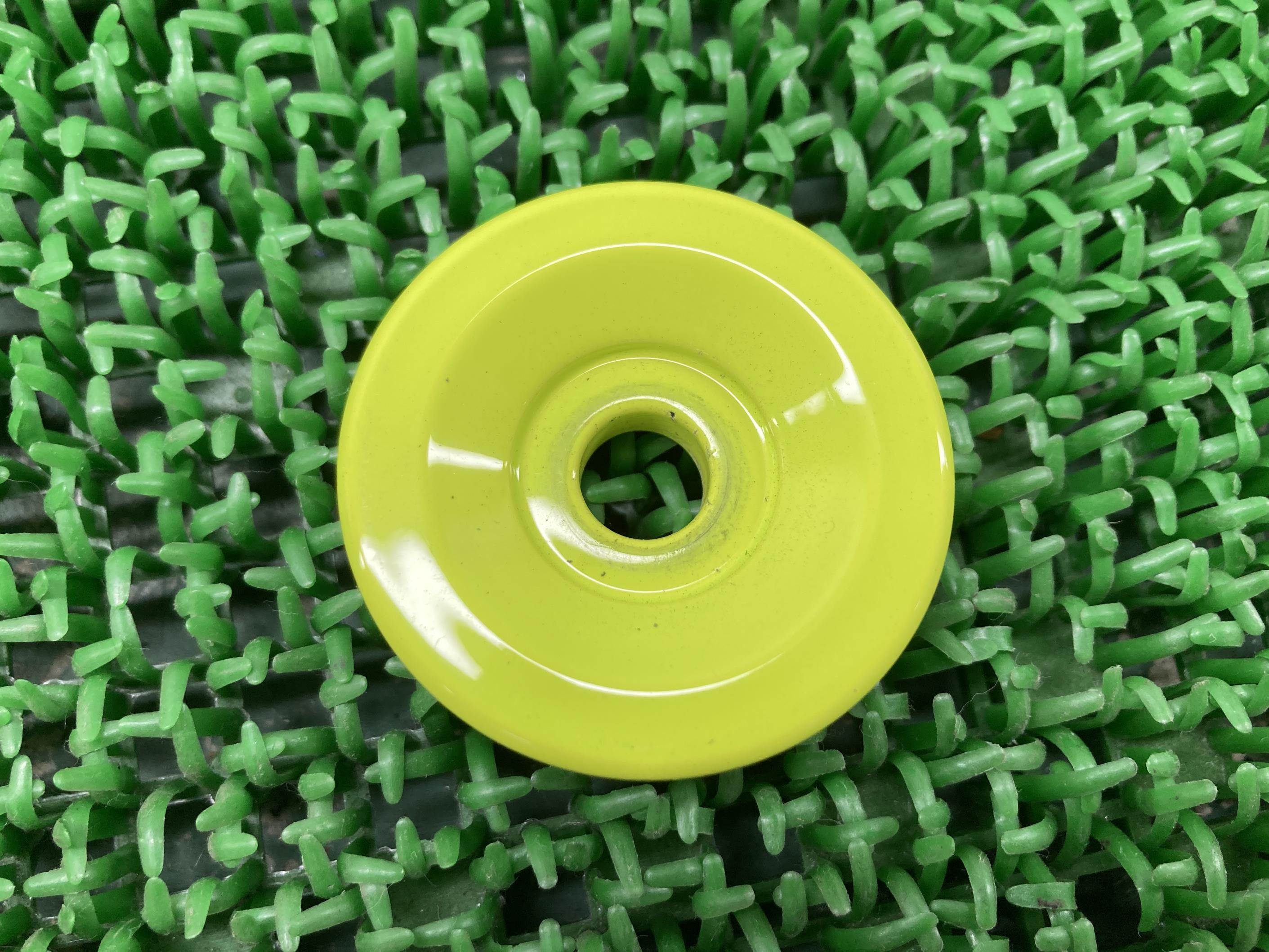 グロムボルトガーニッシュ黄ホンダ純正バイク部品JC92サイドカウルカバー割れ欠け無しコンディション良好GROM車検Genuine【中古】 76