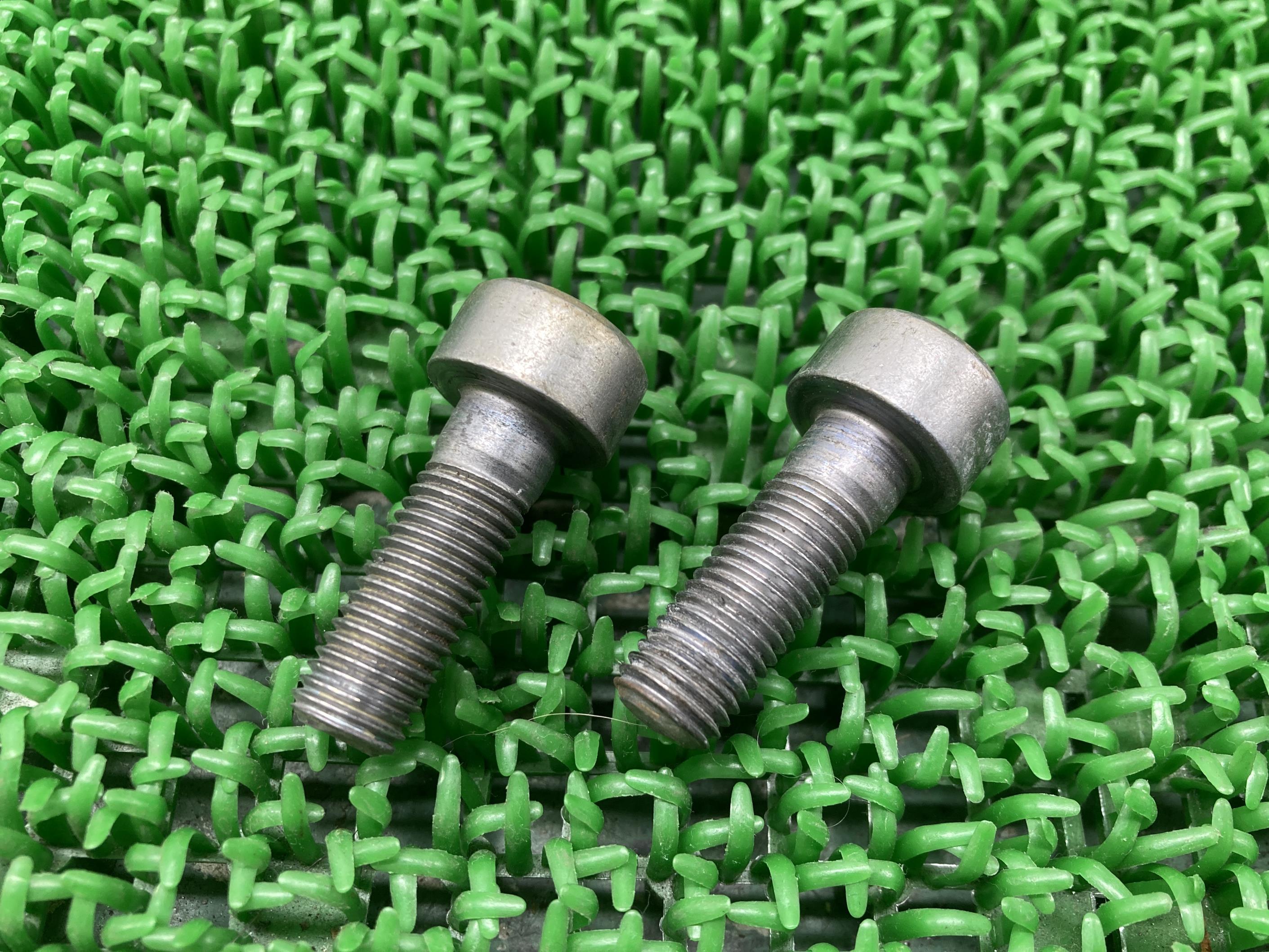 VFR400Rメインステップボルトホンダ純正バイク部品NC212本セット曲がり無し品薄希少品車検Genuine【中古】 31