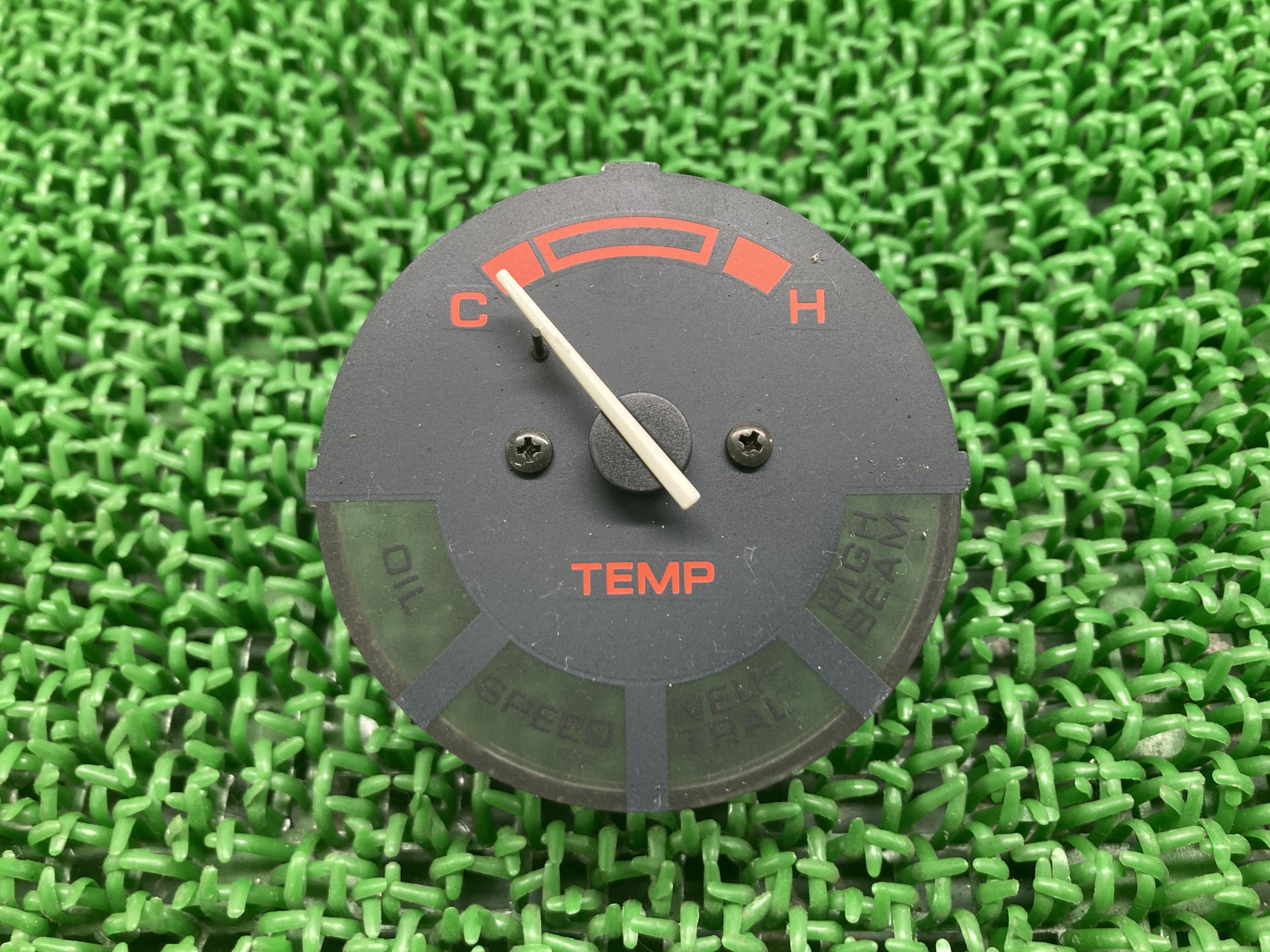 CBR250Rハリケーン温度計ホンダ純正バイク部品1987年式外しMC17-1018***テンプメーター割れ欠け無し品薄希少品車検Genuine【中古】 24