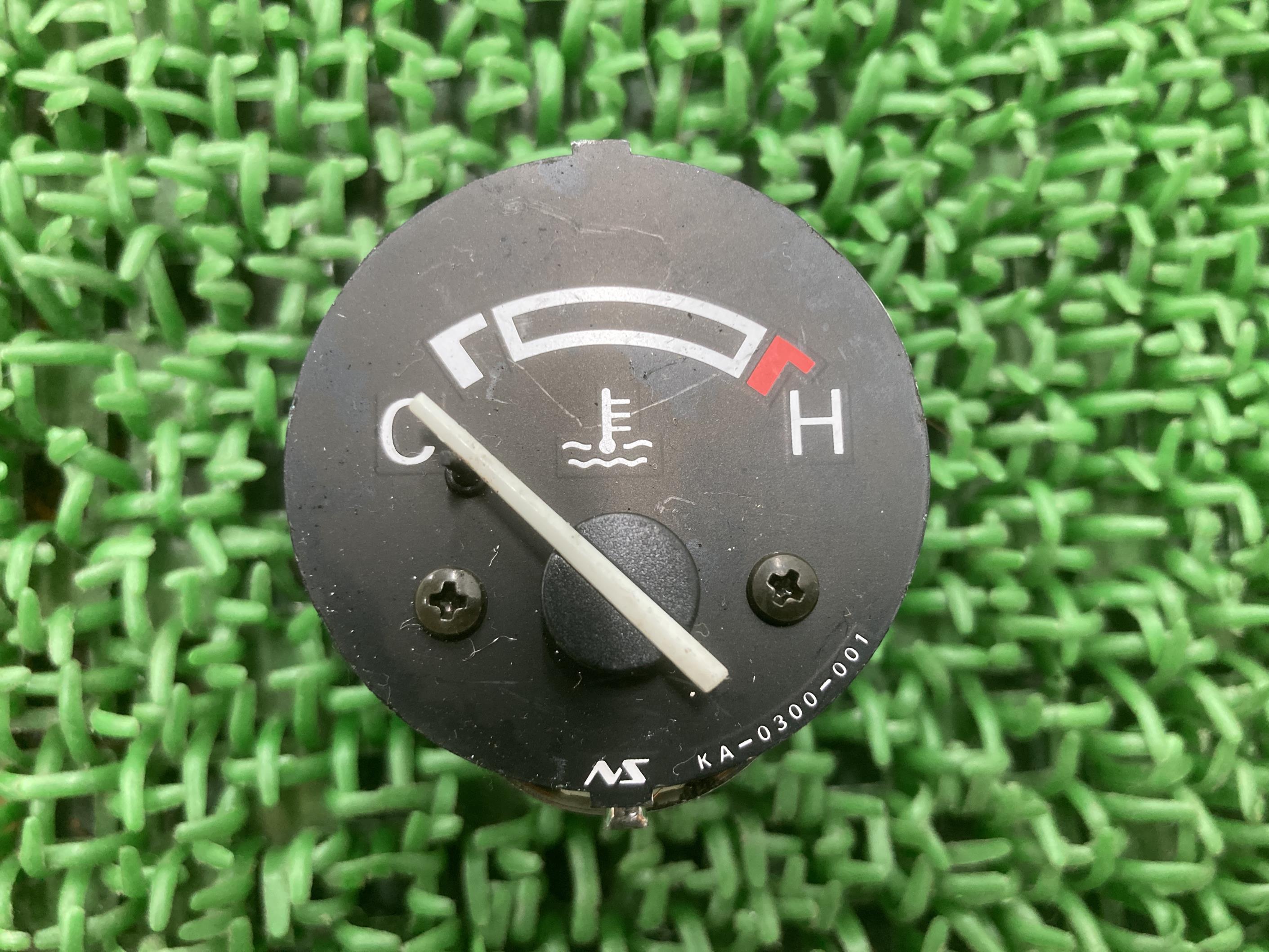 ZZ-R1100 テンプメーター カワサキ 純正 バイク 部品 ZX1100D ZXT10D 水温計 割れ欠け無し 品薄 車検 Genuine 【中古】 71