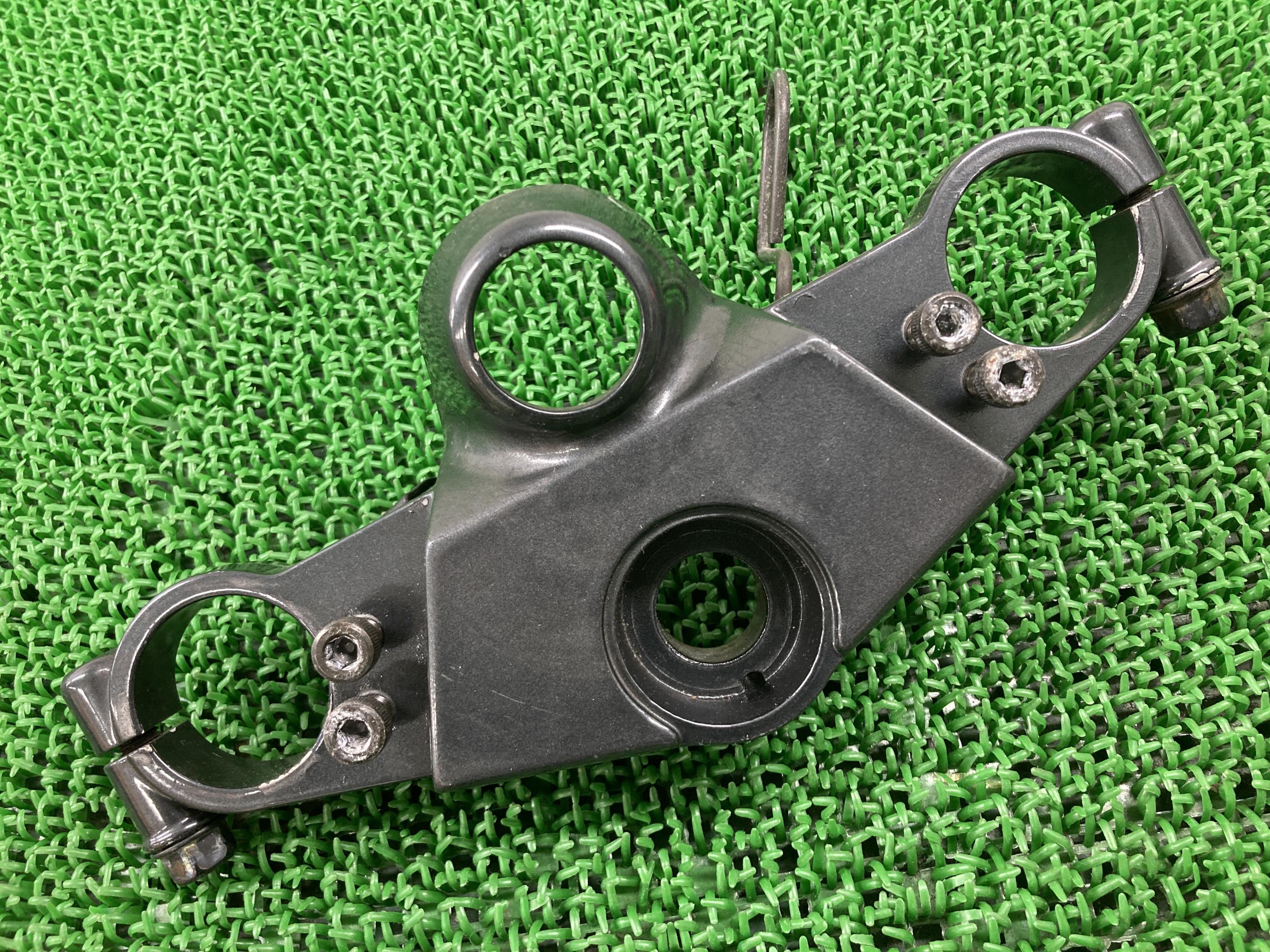 ZZ-R1100 トップブリッジ カワサキ 純正 バイク 部品 ZX1100D 曲がり無し 品薄 希少品 車検 Genuine 【中古】 32