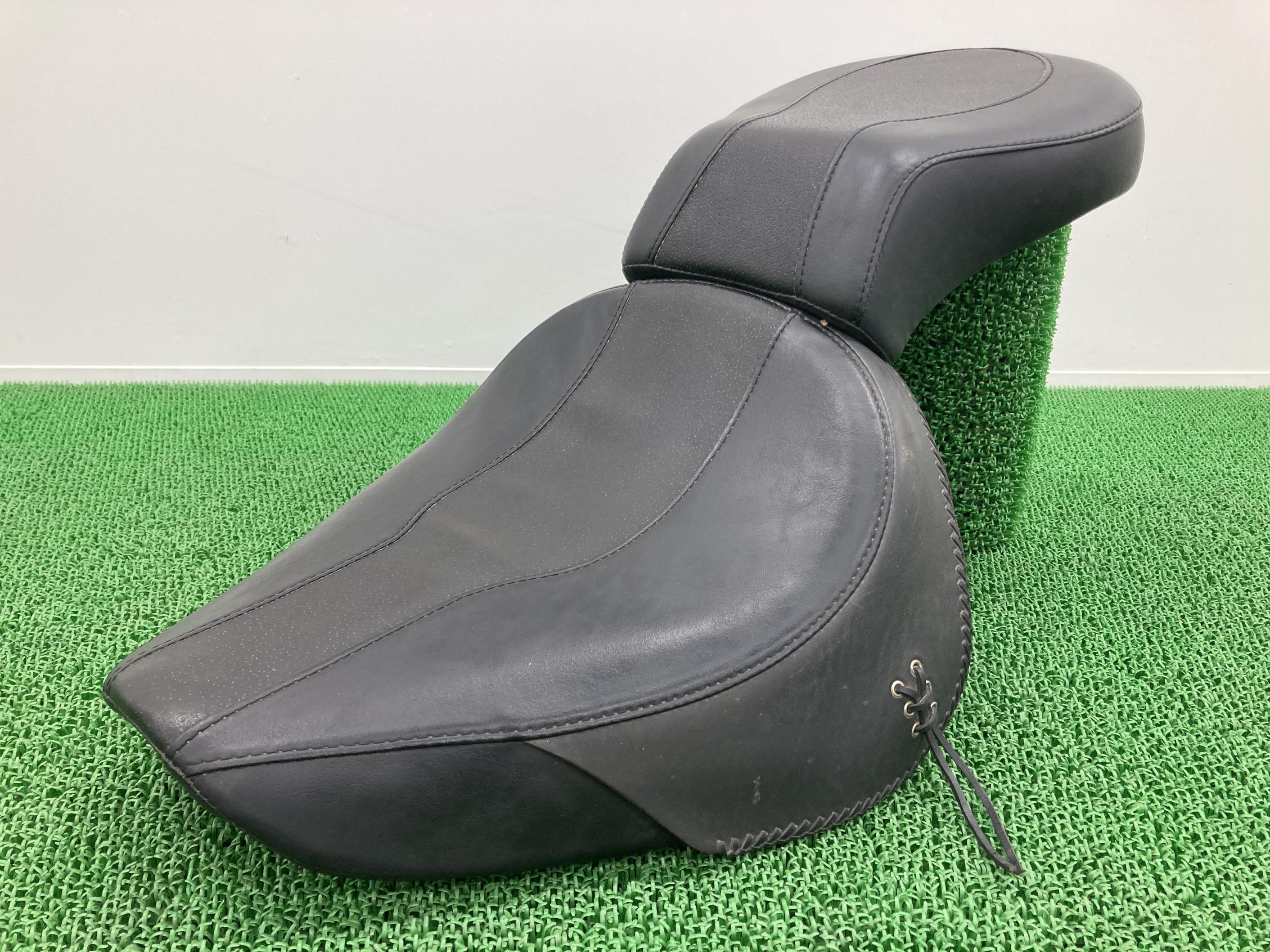 FLSTF1450シート1HD1BMY18YY048***ハーレー純正バイク部品ソフテイルファットボーイ前後セット破れ無し人気のノーマルシート車検Genuine【中古】 42