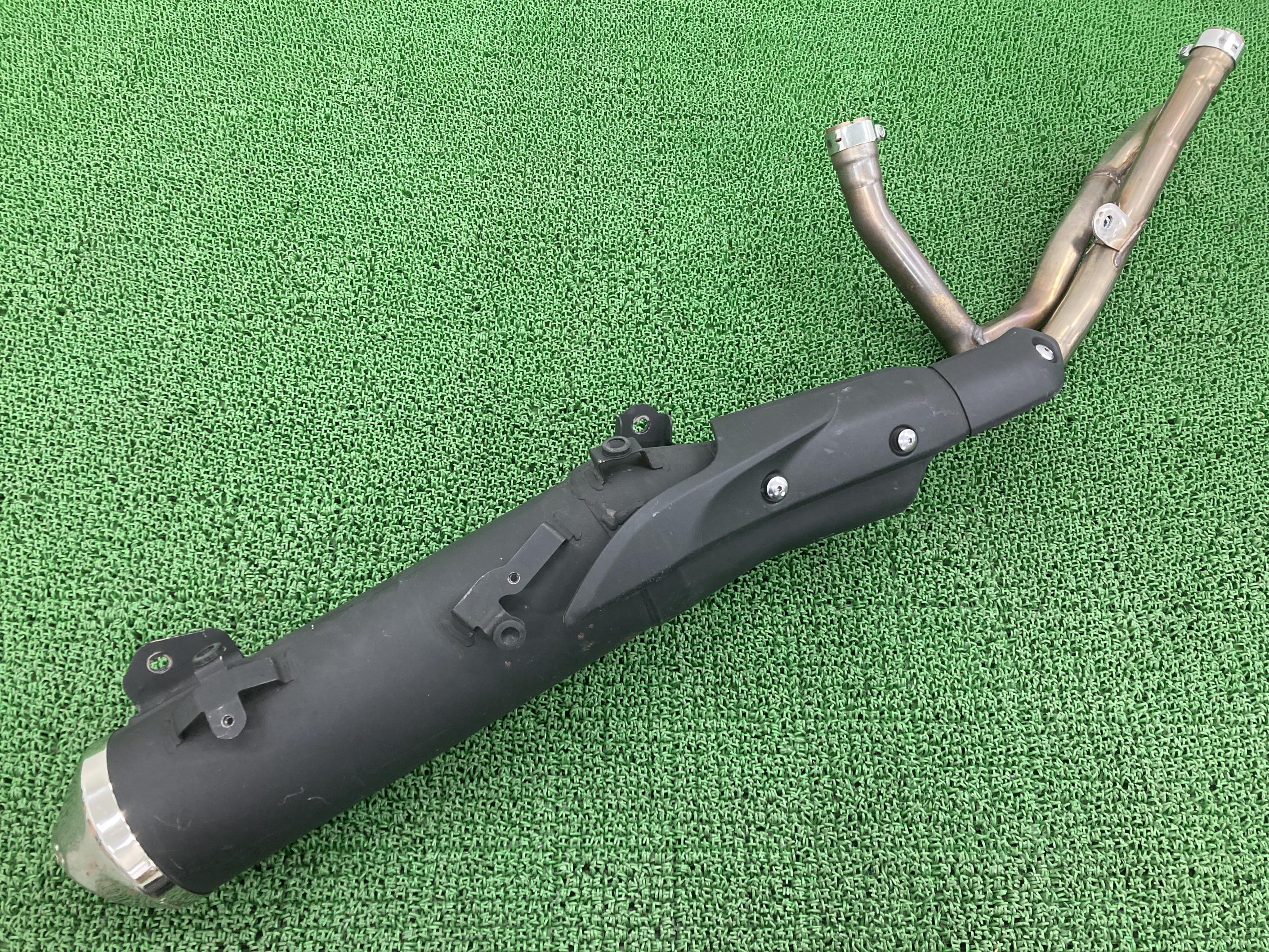 Vストローム650 サイレンサーマフラー スズキ 純正 バイク 部品 VP56A 機能的問題なし 品薄 希少品 車検 Genuine 【中古】 46