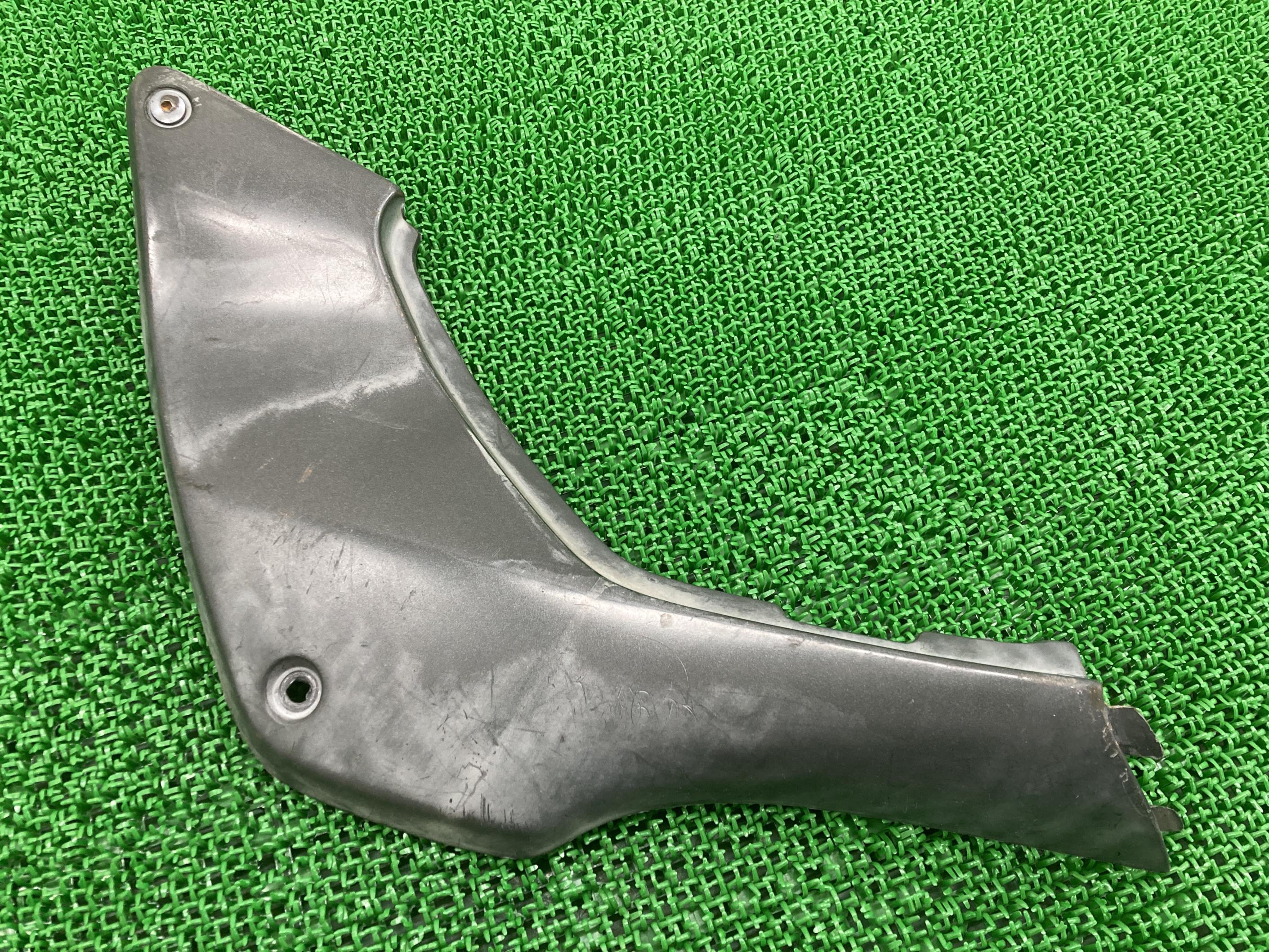 ホーネット250 サイドカバー 左 黒 ホンダ 純正 バイク 部品 MC31 HORNET250 ペイント素材に 割れ欠け無し 品薄 車検 Genuine 【中...