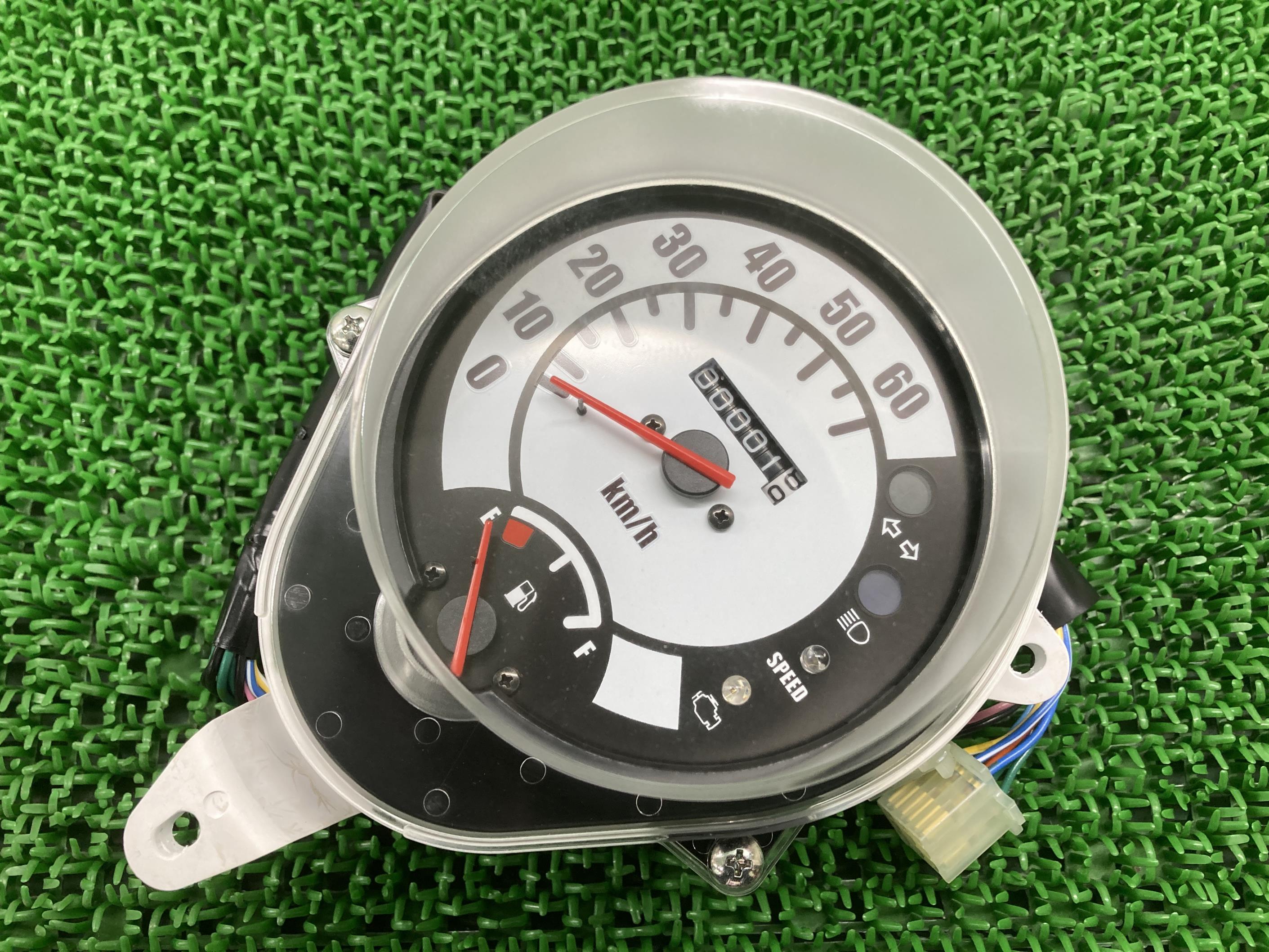 ジャイロキャノピー スピードメーター ホンダ 純正 バイク 部品 TA03 新車外し GyroCanopy 美品 品薄 車検 Genuine 【中古】 27