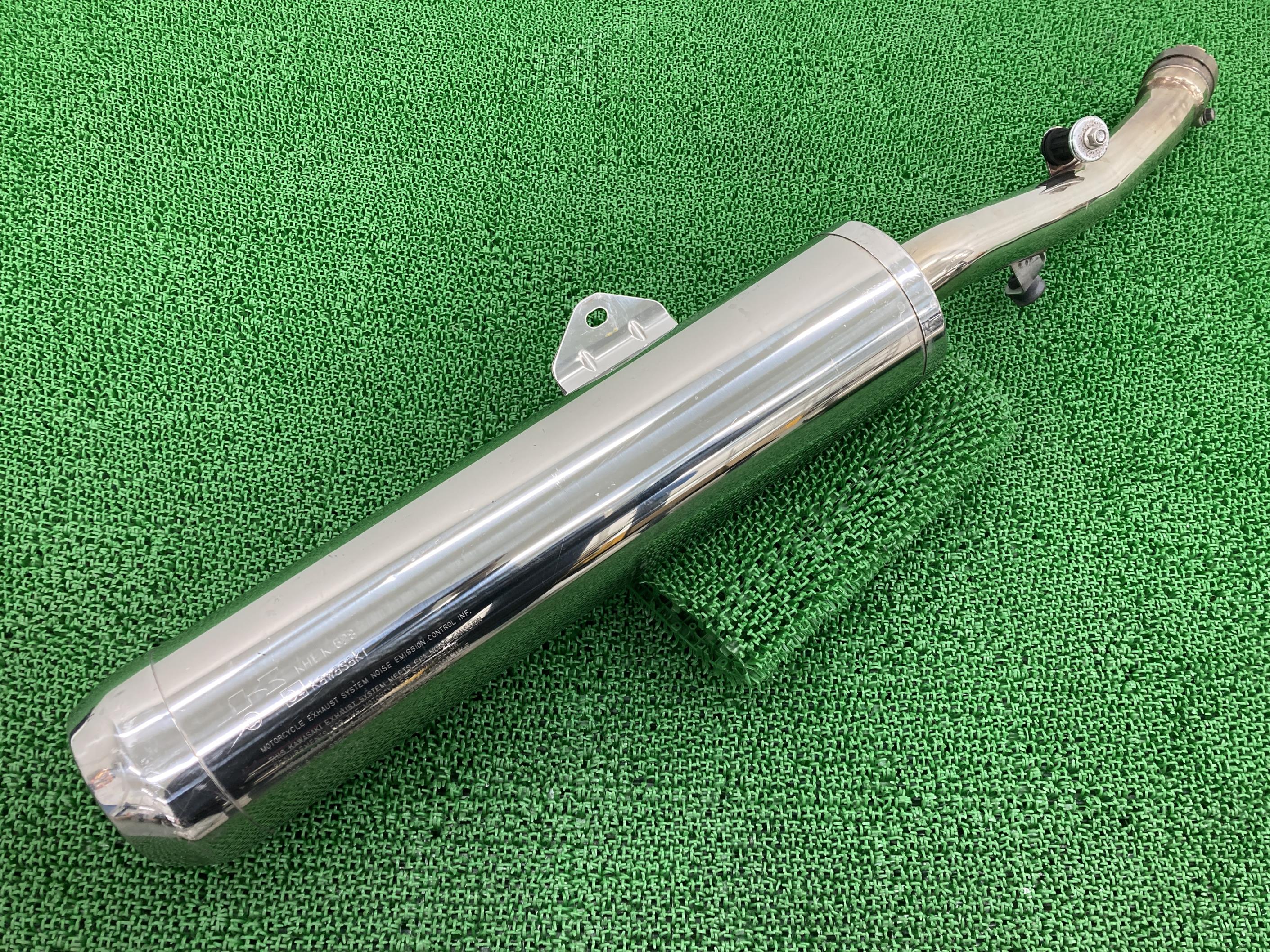 ZZ-R1400 マフラー 右 カワサキ 純正 バイク 部品 ZX1400C ZXT40C 機能的問題なし コケキズ無し 品薄 車検 Genuine 【中古】 79