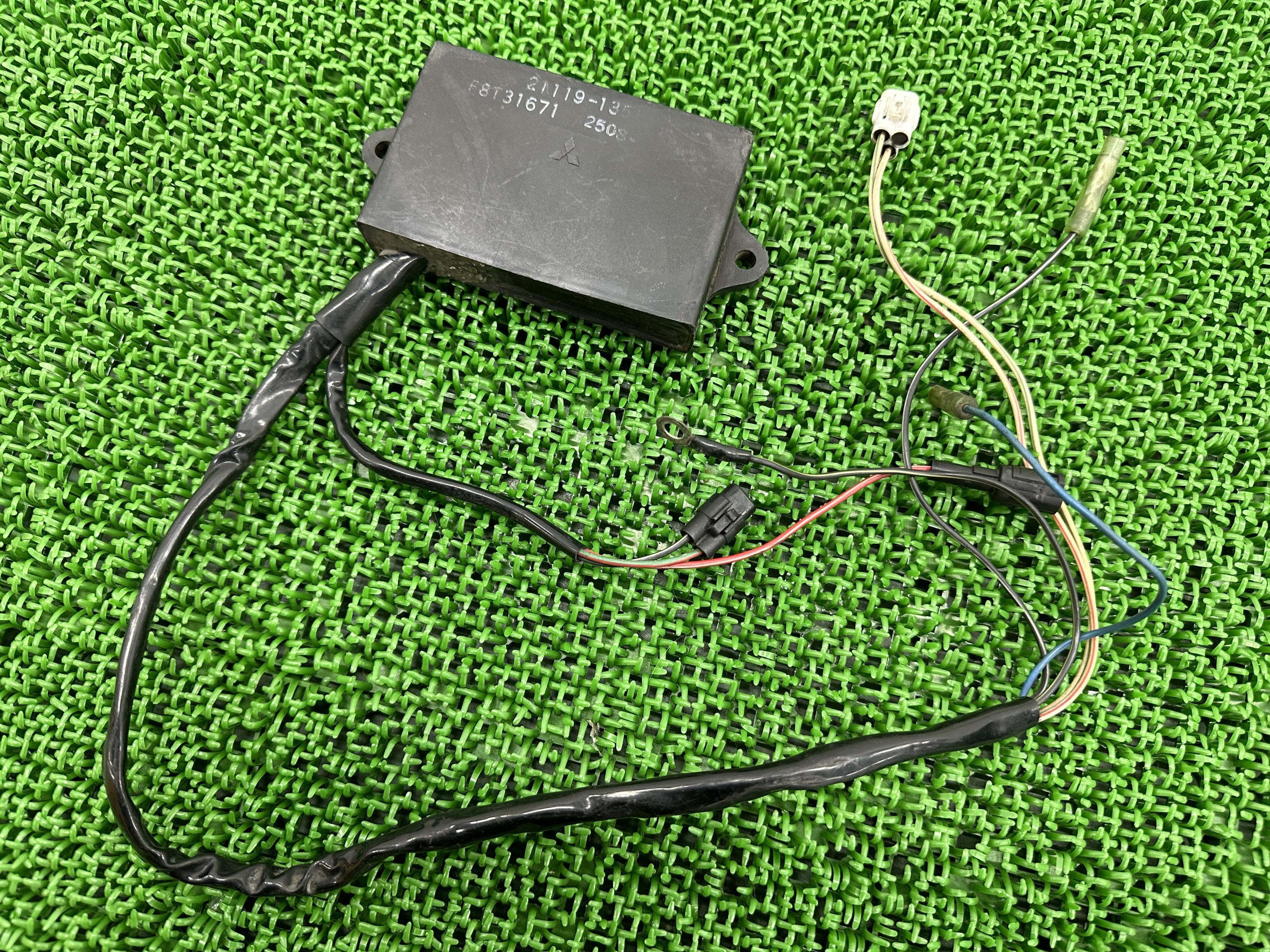 KDX250SR イグナイター カワサキ 純正 バイク 部品 DX250F CDI スパークユニット 機能的問題なし 品薄 車検 Genuine 【中古】 14