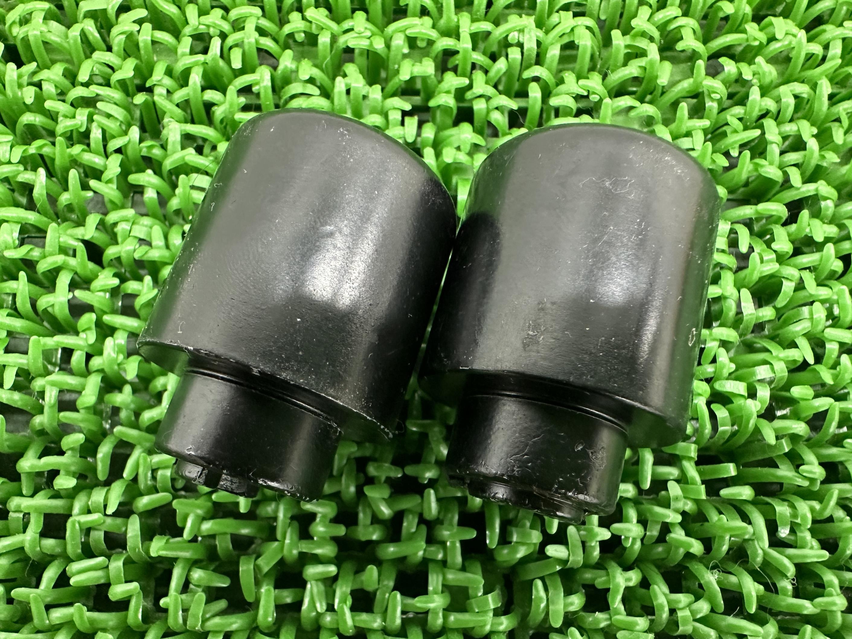 CBR1100XXハンドルバーエンド左右ホンダ純正バイク部品SC35スーパーブラックバードグリップエンドハンドルウェイト曲がり無し車検Genuine【中古】 5...