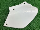 XR250 サイドカバー 左 白 ホンダ 純正 バイク 部品 MD30 前期 ペイント素材に 割れ欠け無し 品薄 車検 Genuine 【中古】