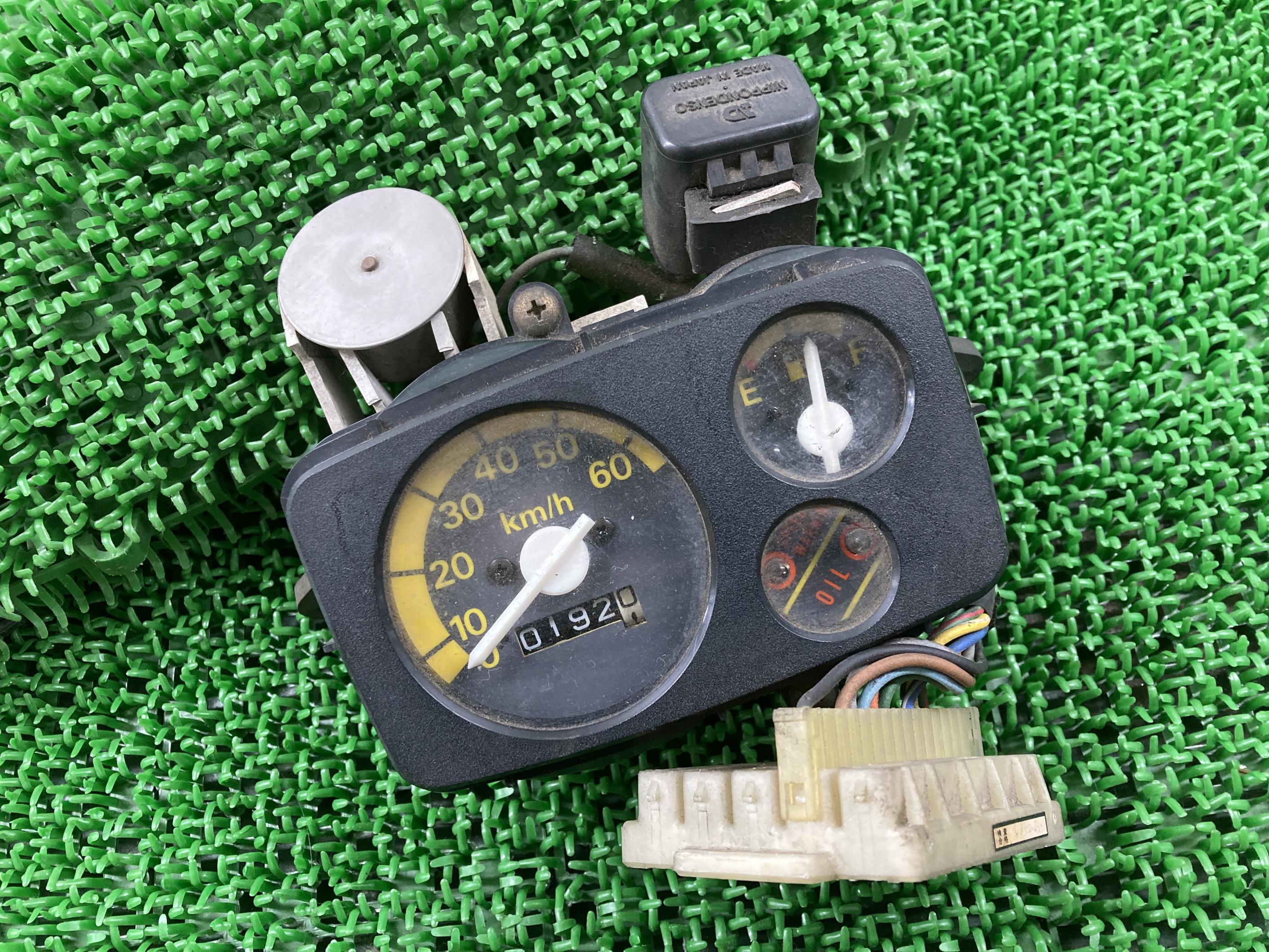 イブパックススピードメーターホンダ純正バイク部品AF14EvePax低走行割れ欠け無し品薄希少品車検Genuine【中古】 28