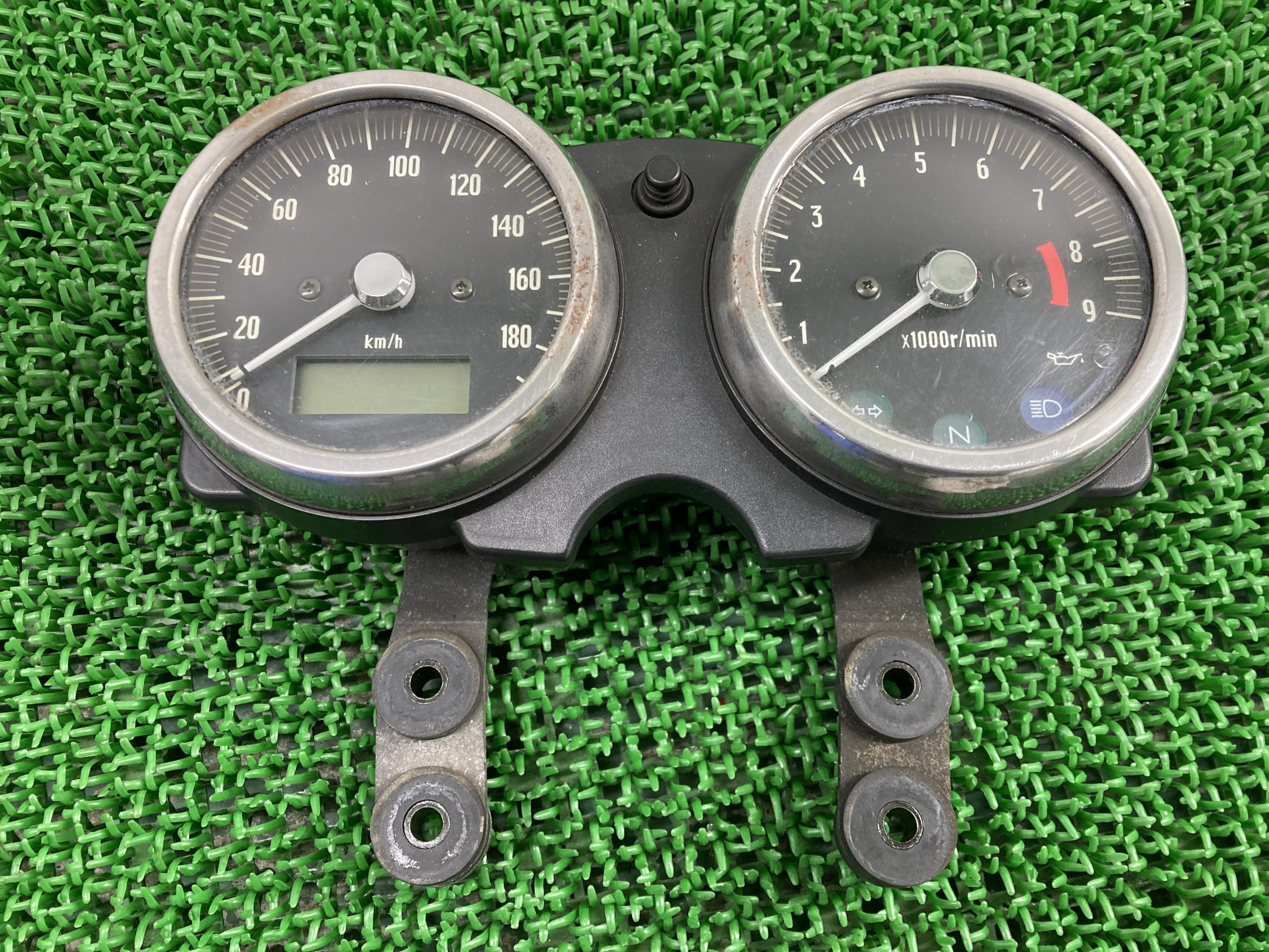 W650 メーター カワサキ 純正 バイク 部品 EJ650A ダブロク 割れ欠け無し 品薄 希少品 車検 Genuine 【中古】 89