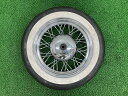 FLSTC1340フロントホイールハーレー純正バイク部品16×3.0040本スポークエボヘリテイジソフテイルクラシックペイント素材に車検Genuine【中古】(2)