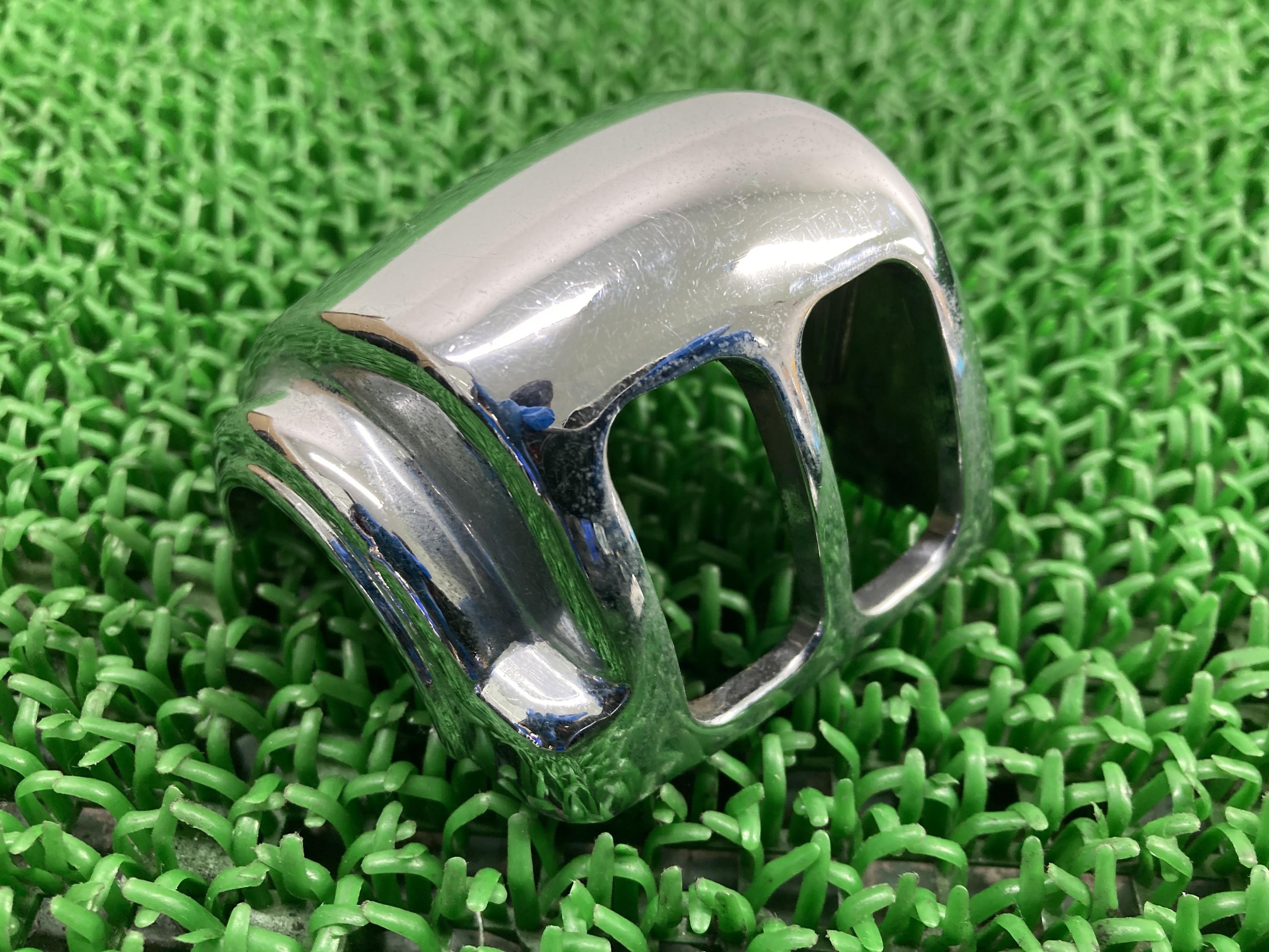 ソフテイルハンドルスイッチケース左上社外バイク部品ハーレーEVOTC88クロームスイッチカバー割れ欠け無し【中古】 61