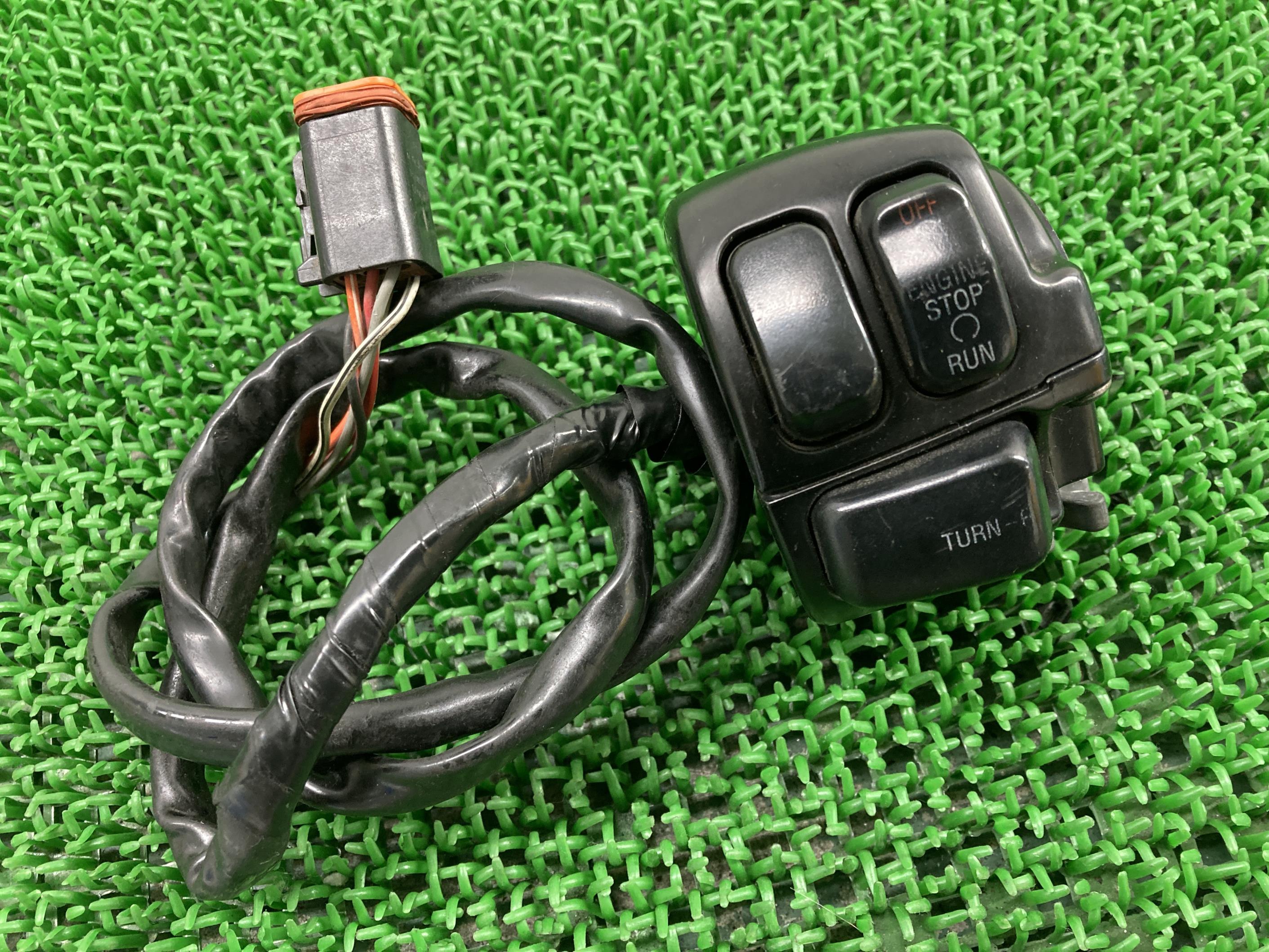 ソフテイルハンドルスイッチ右ハーレー純正バイク部品エボEVOTC88FLSTFXST車検Genuine【中古】 34