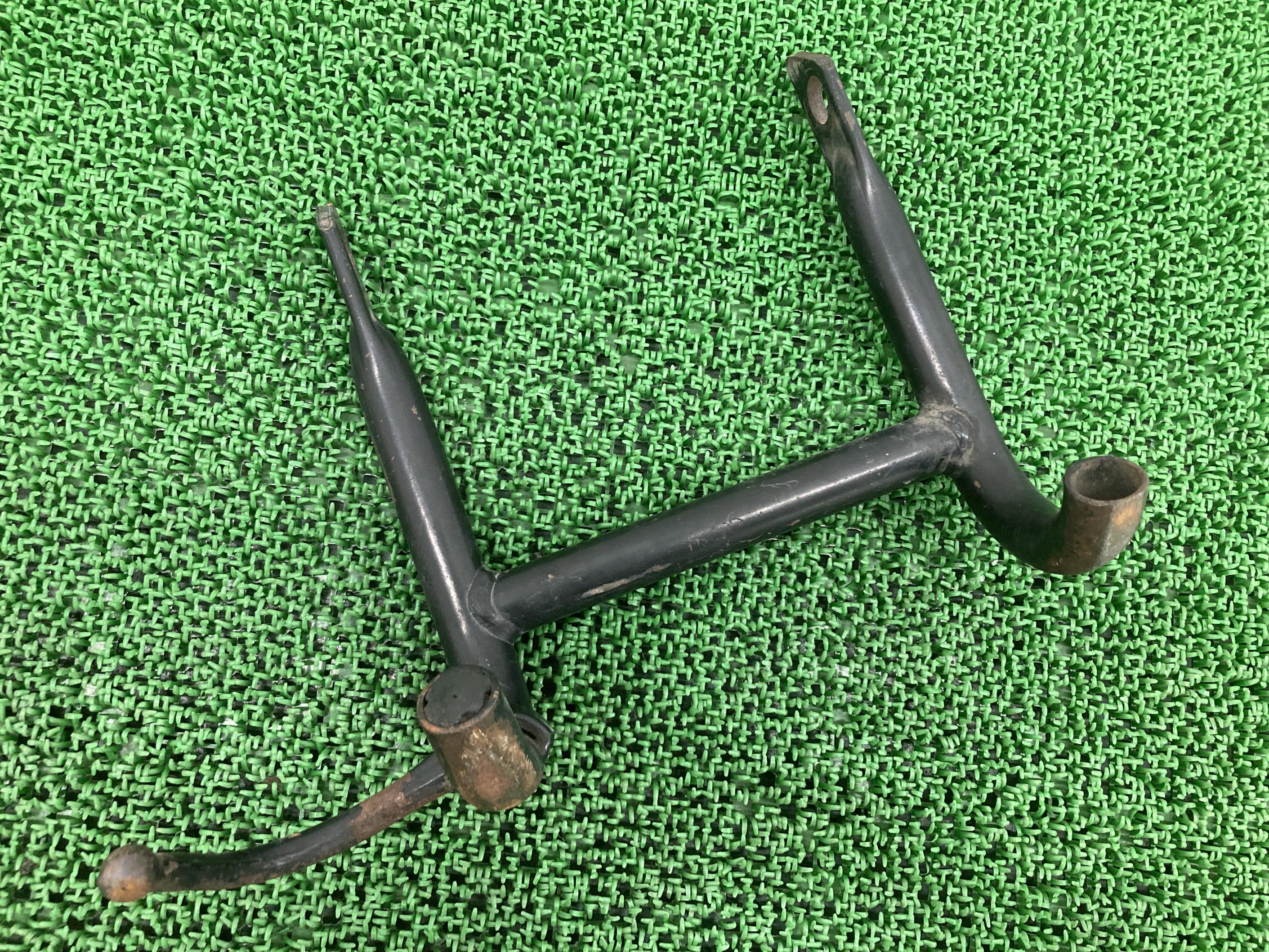 R65センタースタンドBMW純正バイク部品ツインサス用メインスタンドセンスタペイント素材に曲がり無し車検Genuine【中古】 86